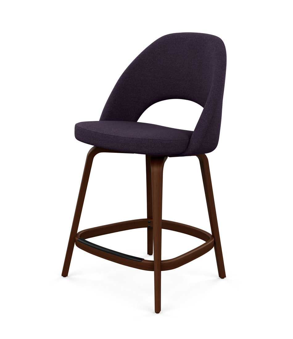 Saarinen Executive Stool, Counter Height - Fabric