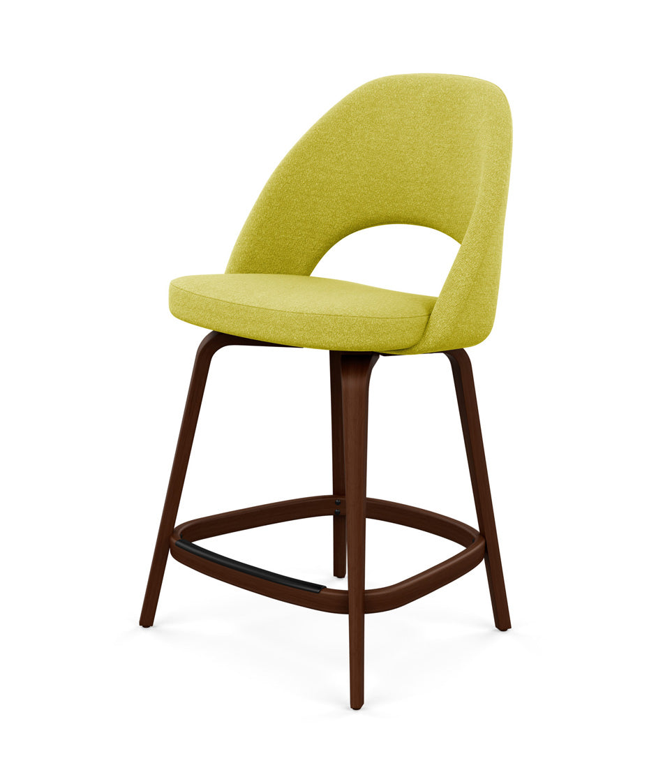 Saarinen Executive Stool, Counter Height - Fabric