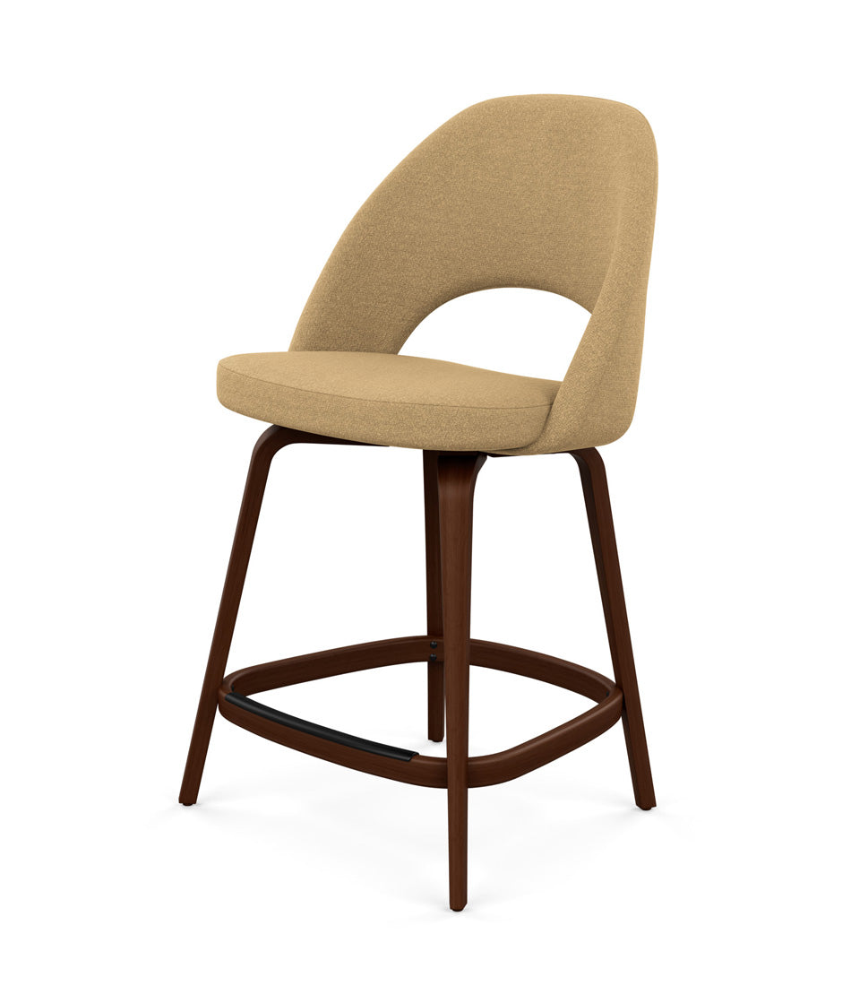Saarinen Executive Stool, Counter Height - Fabric