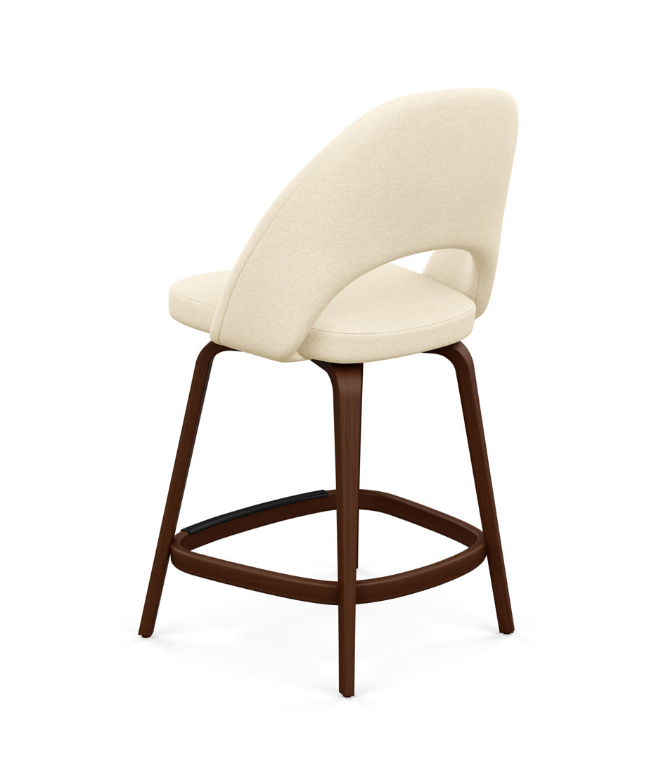 Saarinen Executive Stool, Counter Height - Fabric
