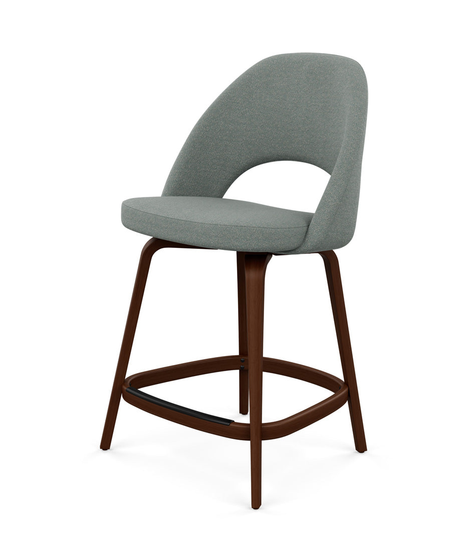 Saarinen Executive Stool, Counter Height - Fabric
