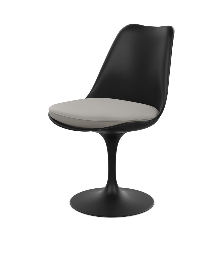 Saarinen Tulip Armless Chair - Leather