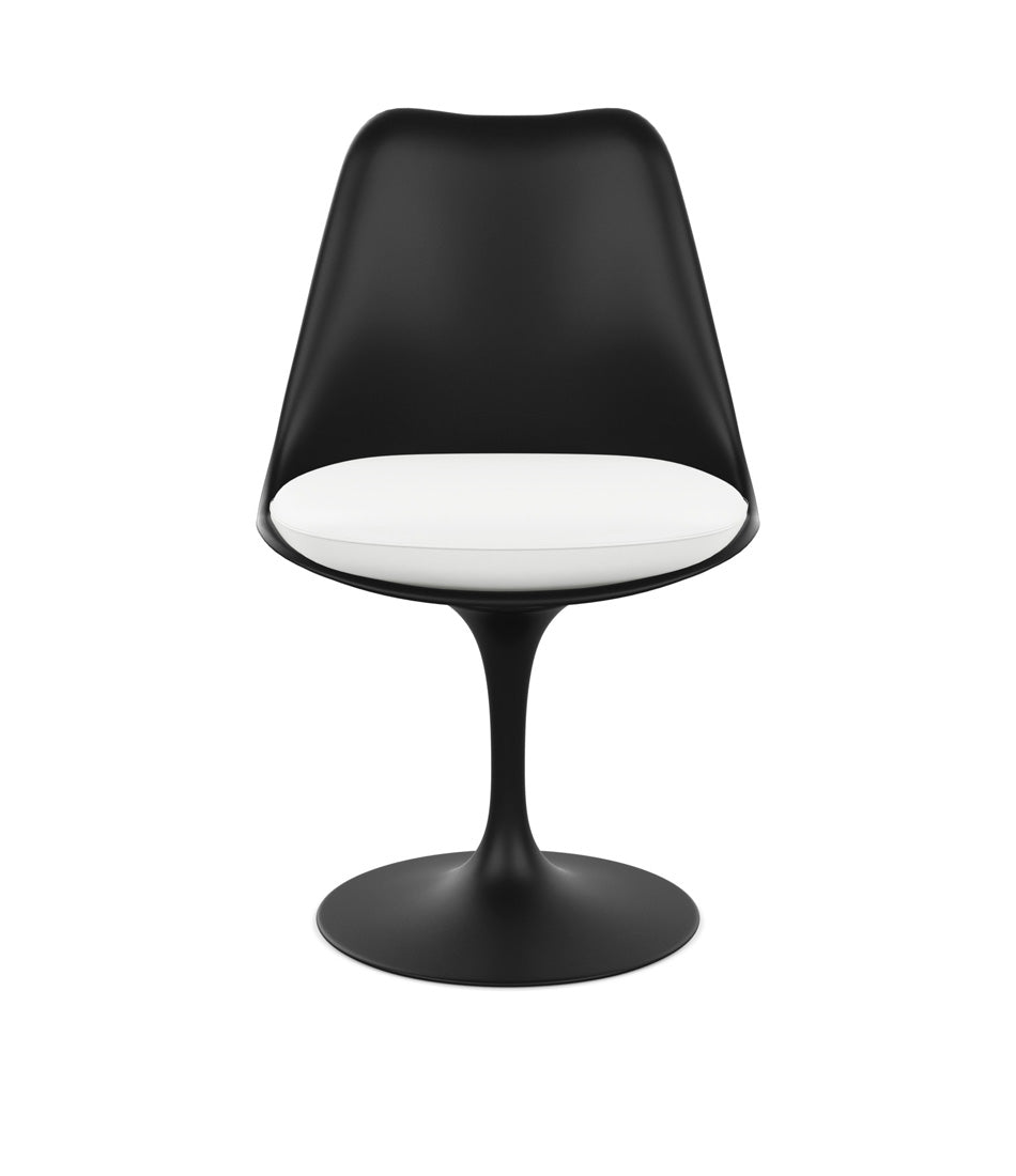 Saarinen Tulip Armless Chair - Leather