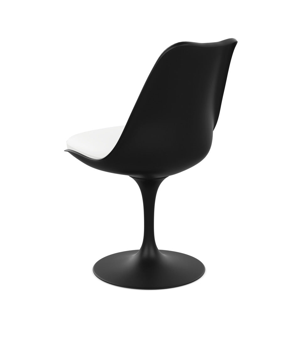 Saarinen Tulip Armless Chair - Leather