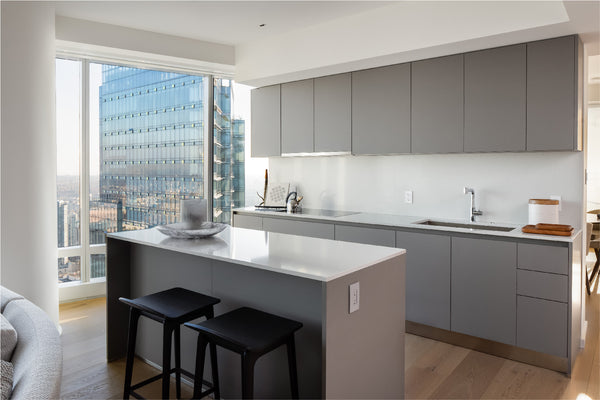 Urban kitchen with integrated living