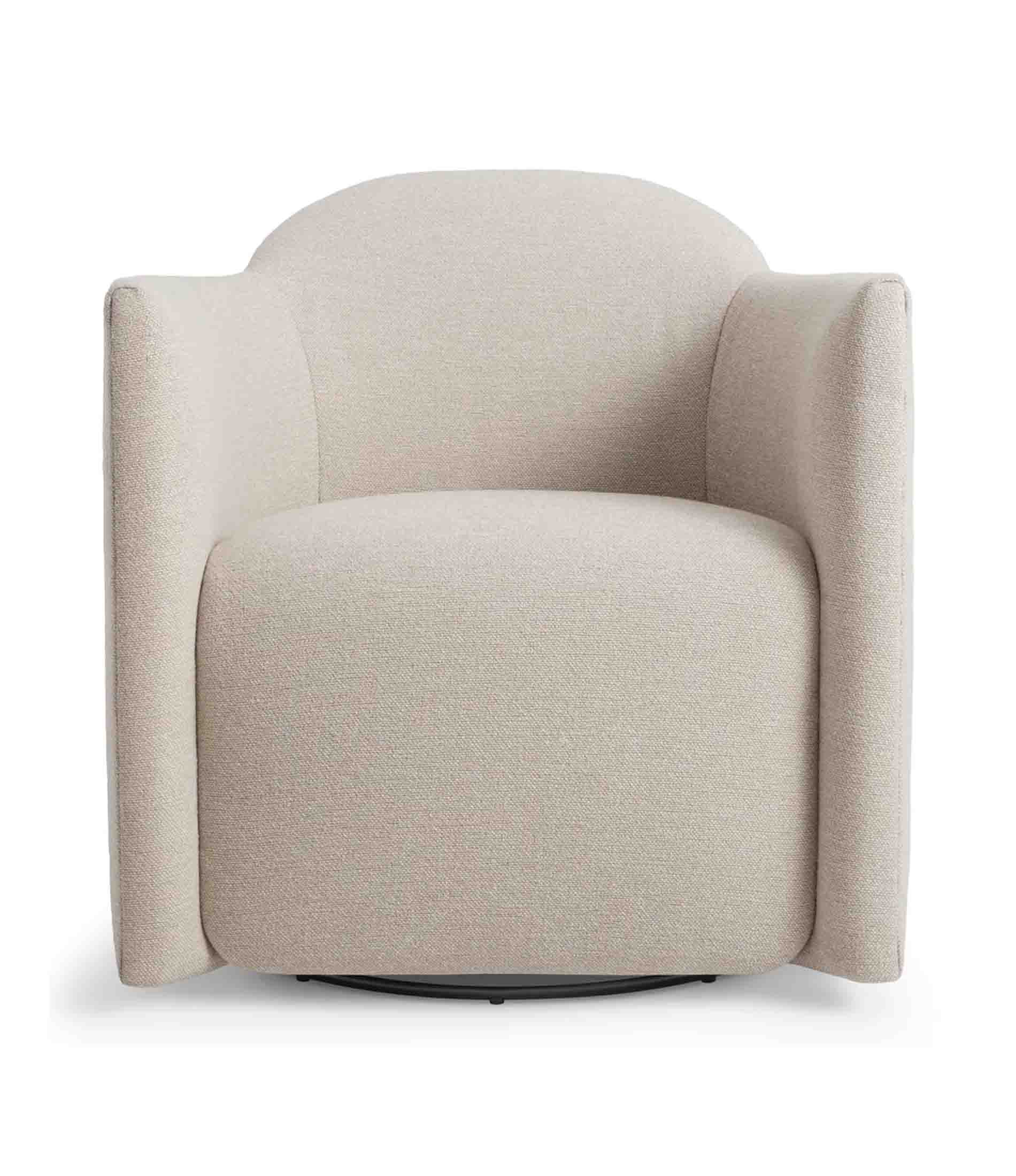 About Face Swivel Lounge Chair - Fabric