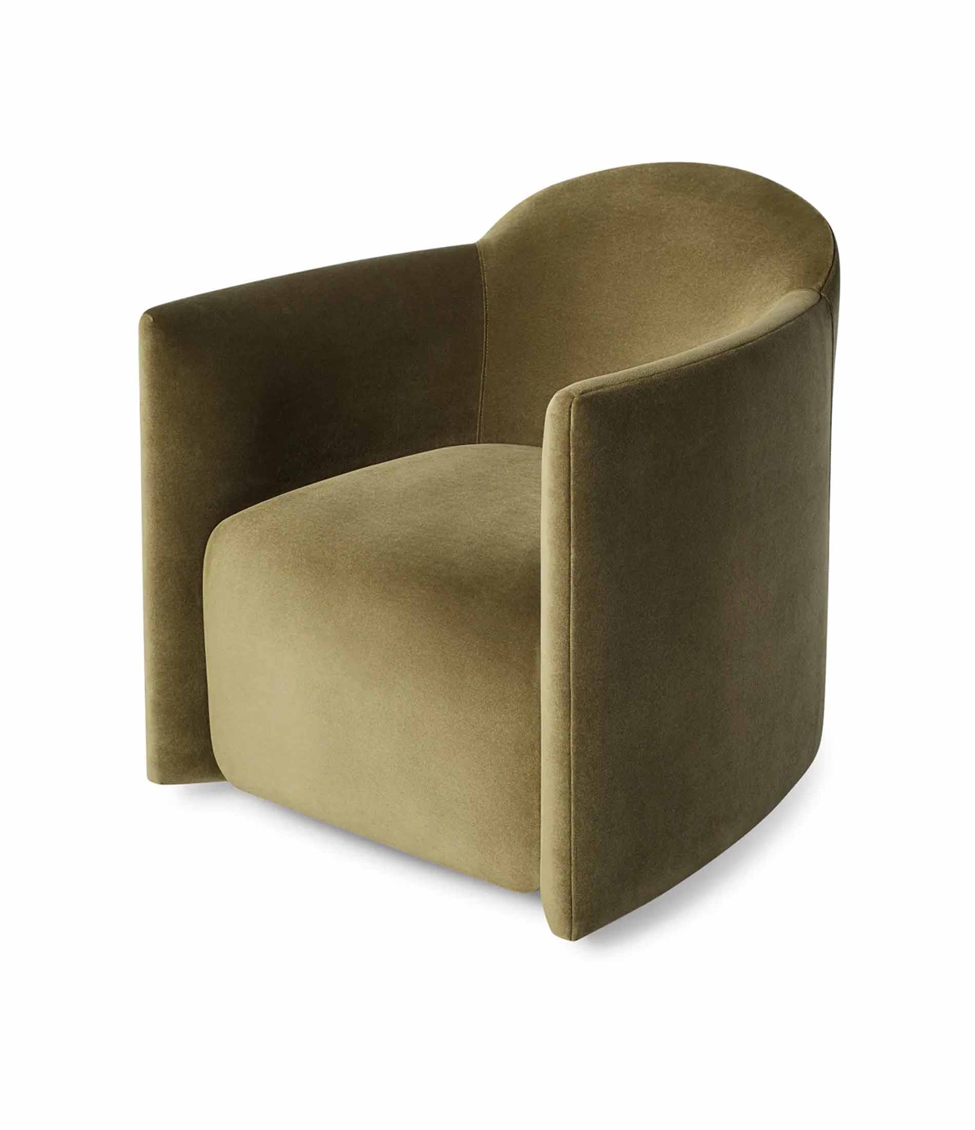 About Face Swivel Lounge Chair - Velvet