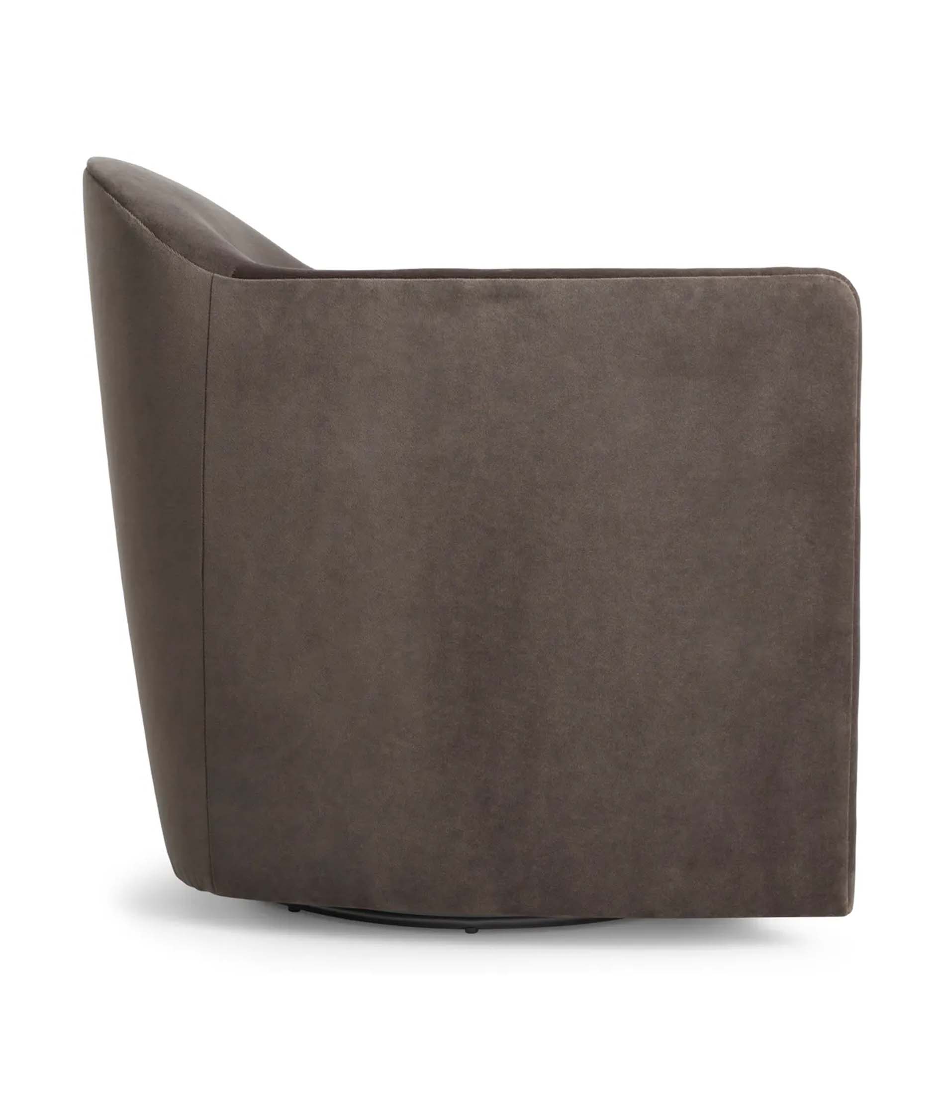 About Face Swivel Lounge Chair - Velvet