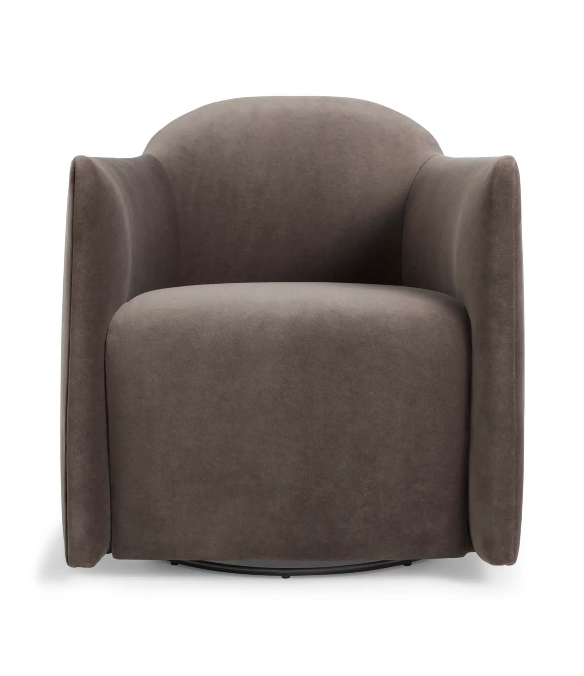 About Face Swivel Lounge Chair - Velvet