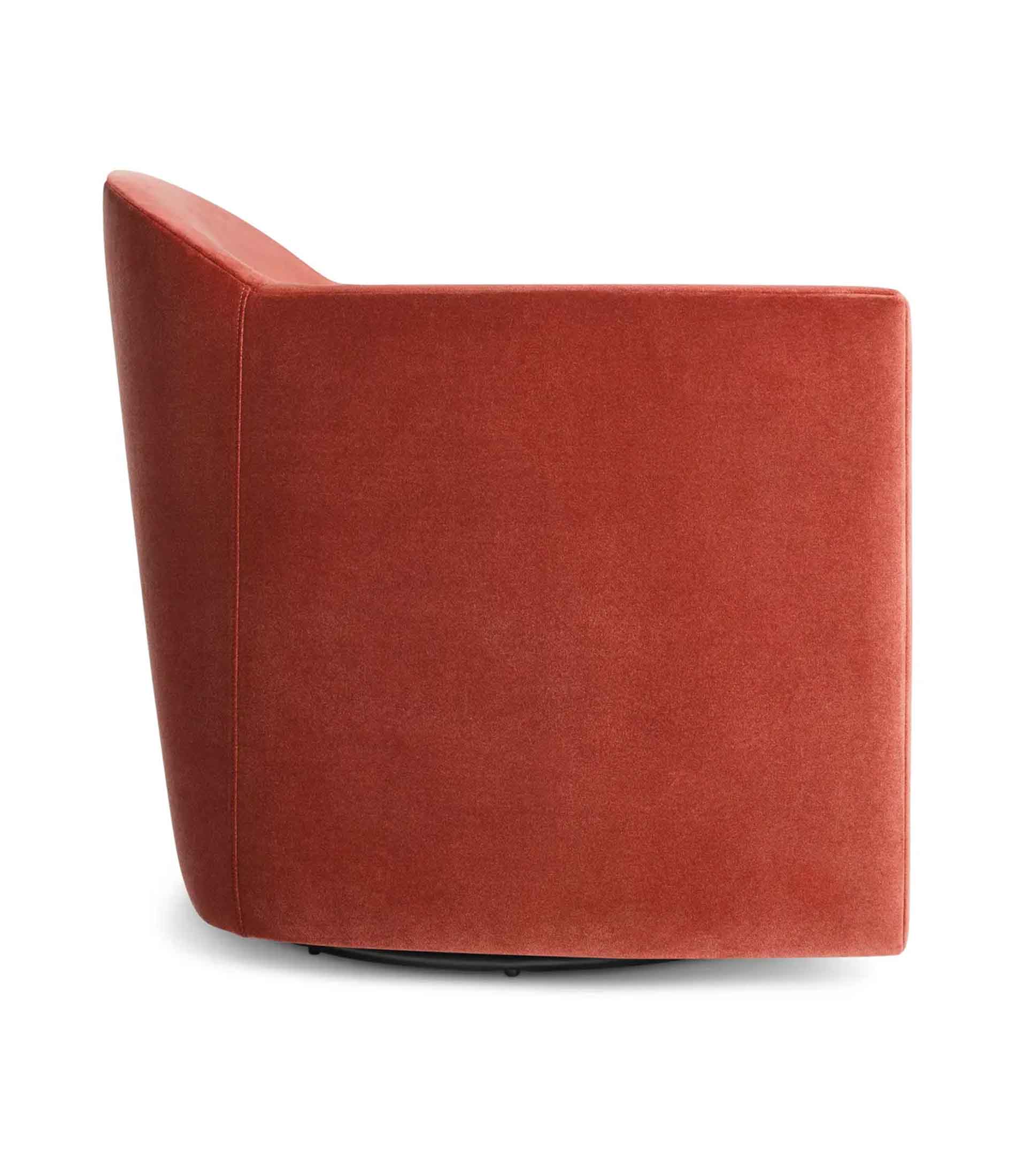 About Face Swivel Lounge Chair - Velvet