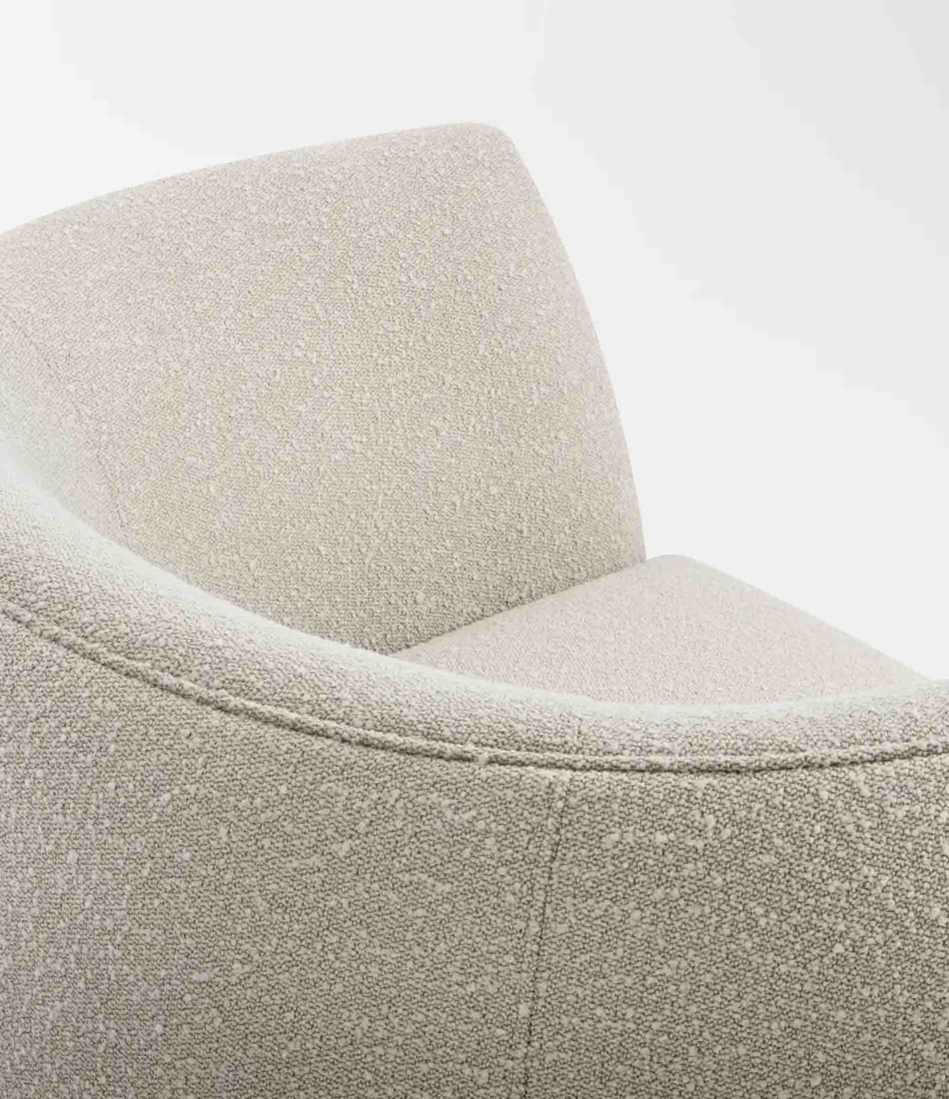 Council Swivel Lounge Chair - Fabric