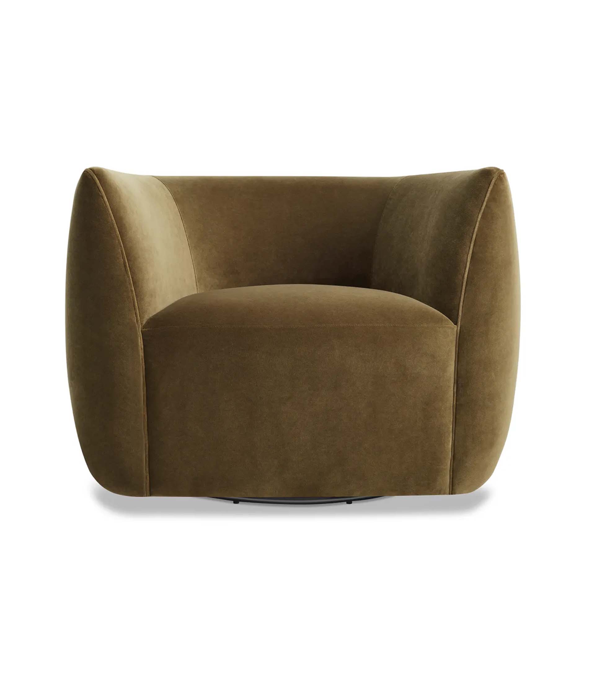 Council Swivel Lounge Chair - Velvet