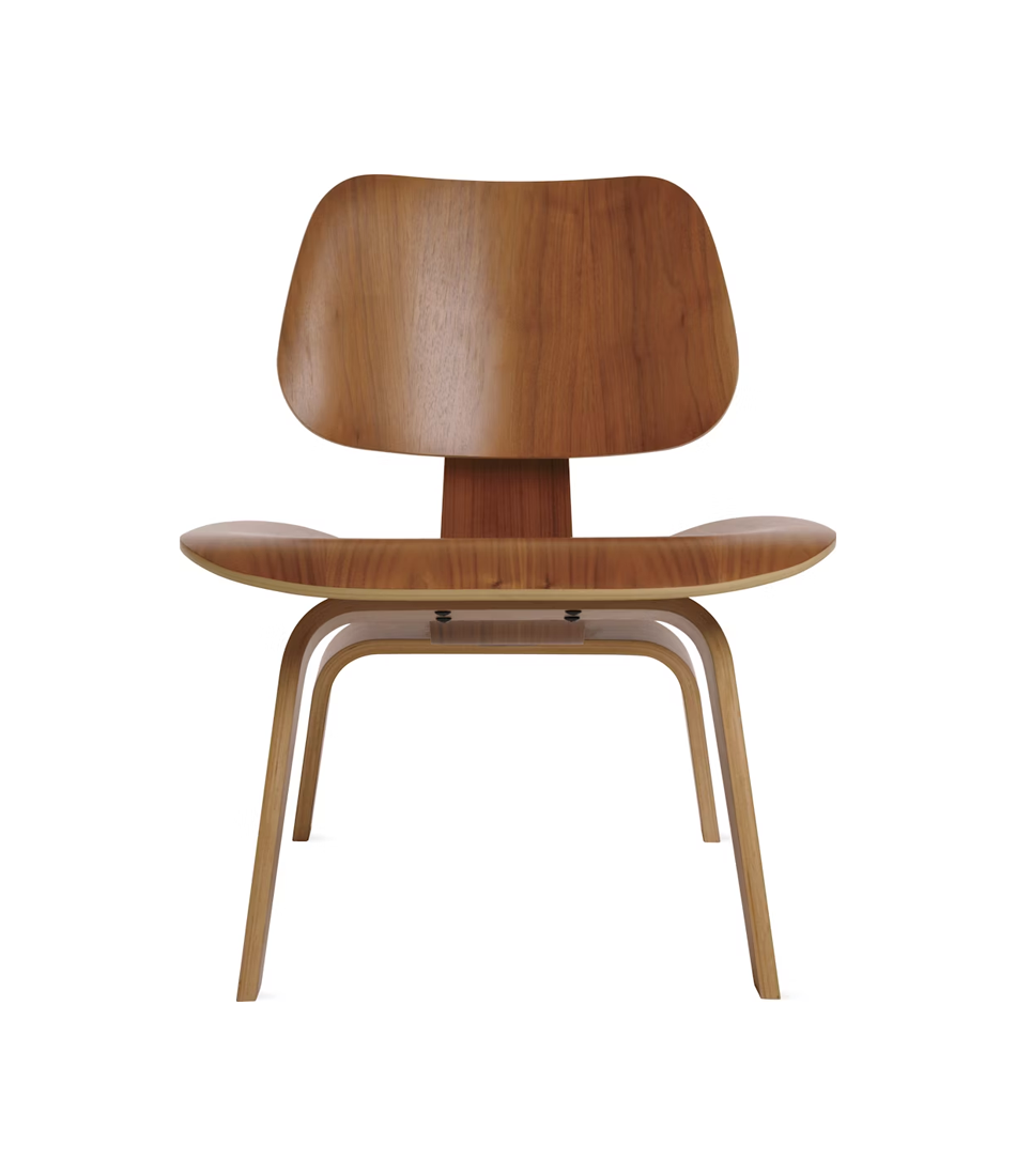 Eames® Molded Plywood Lounge Chair Wood Base (LCW) - Non Upholstered