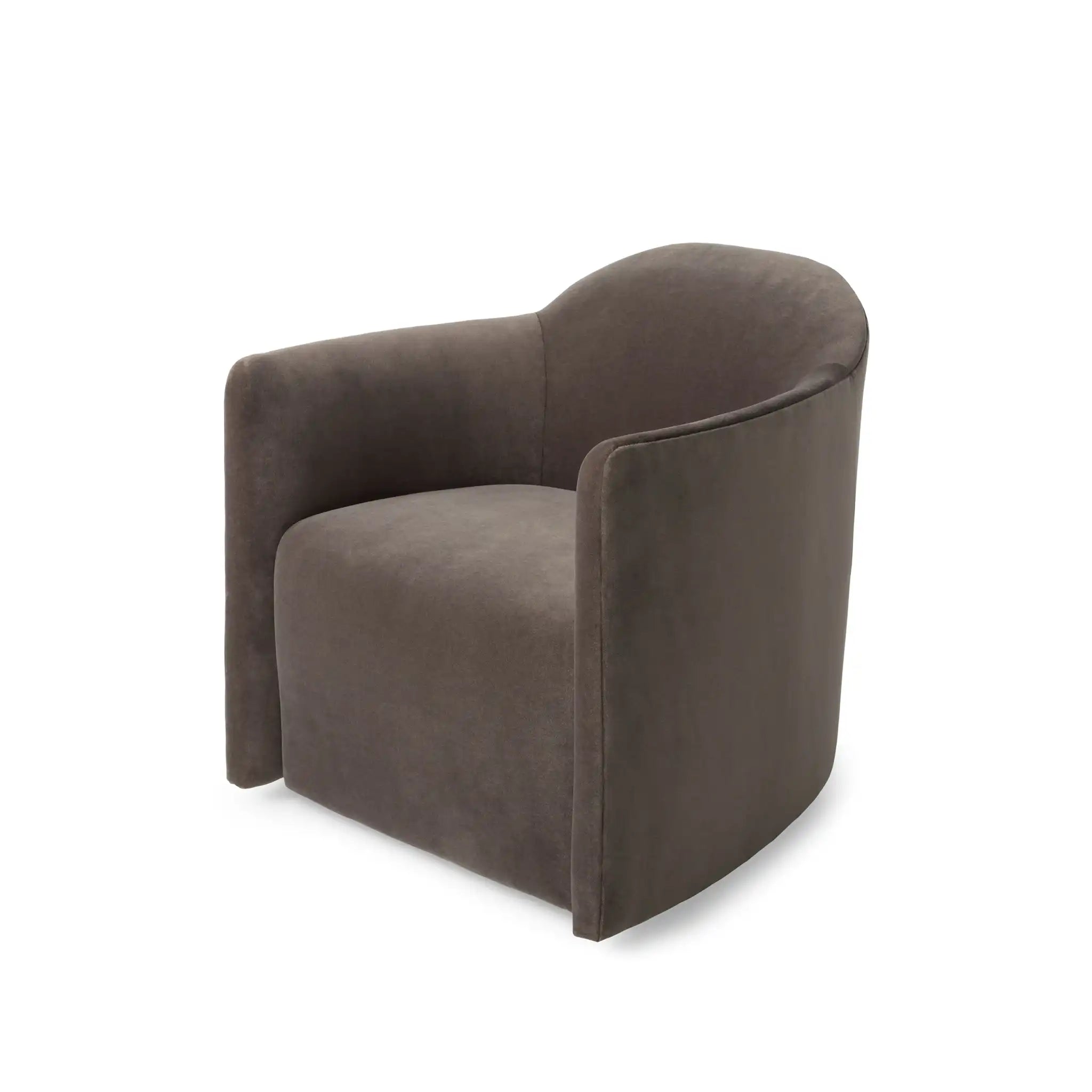About Face Swivel Lounge Chair - Velvet