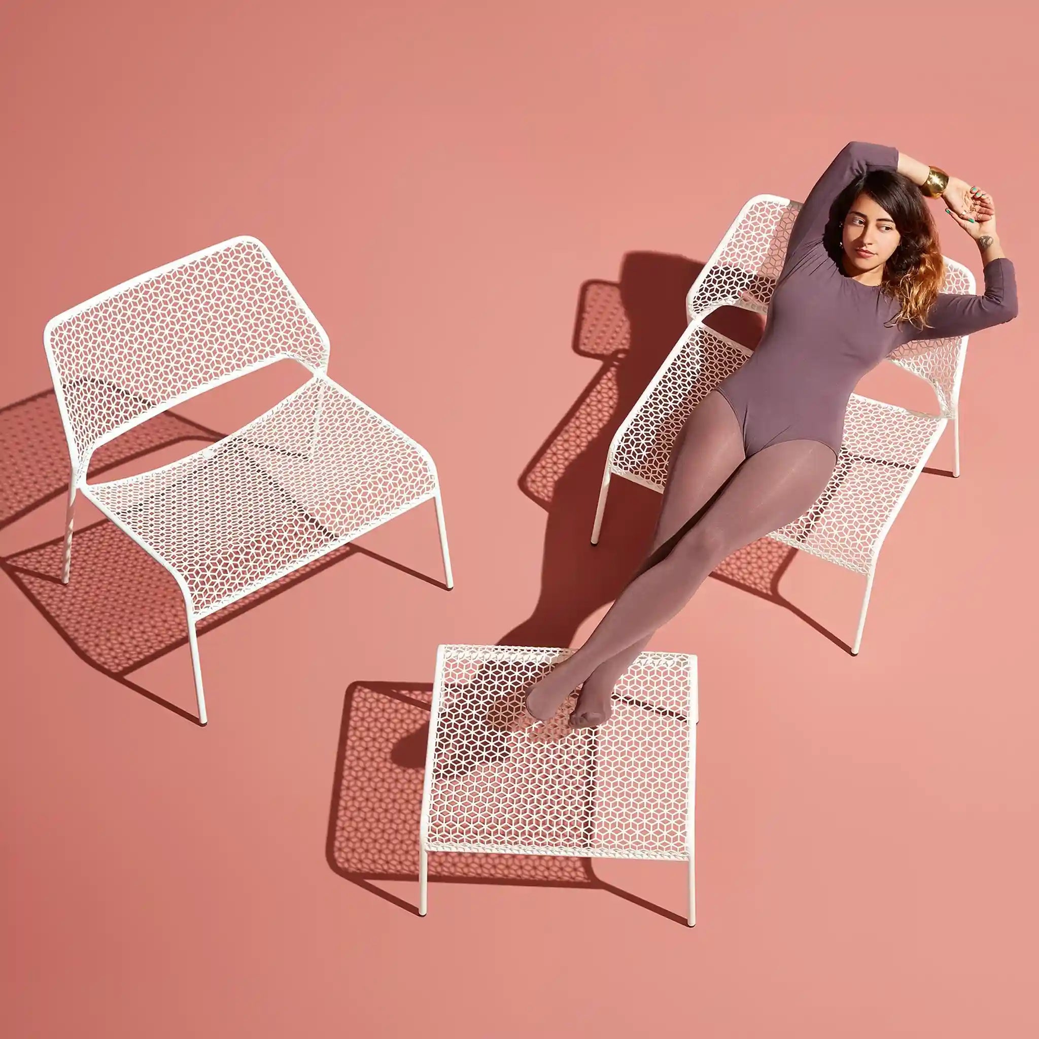Hot Mesh Lounge Chair (Set of 2)