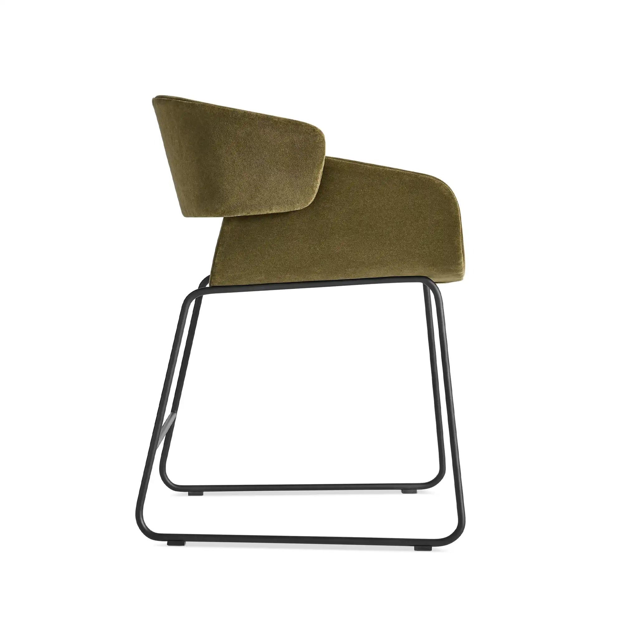 Racer Dining Chair - Velvet (Set of 2)