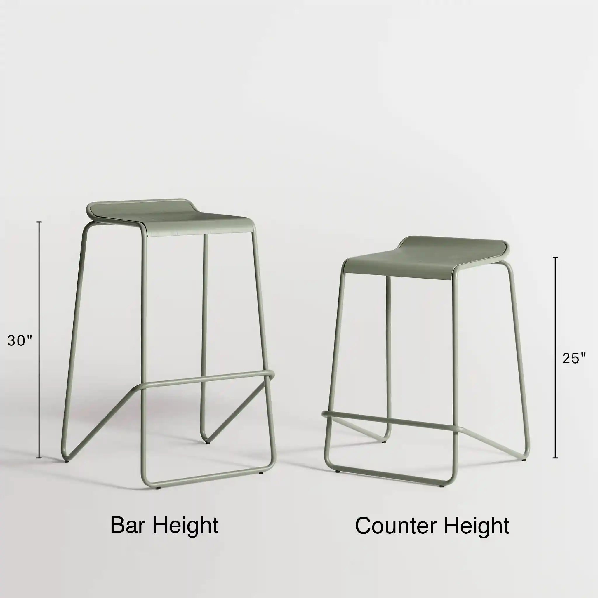 Ready Stacking Counter Stool (Set of 2)