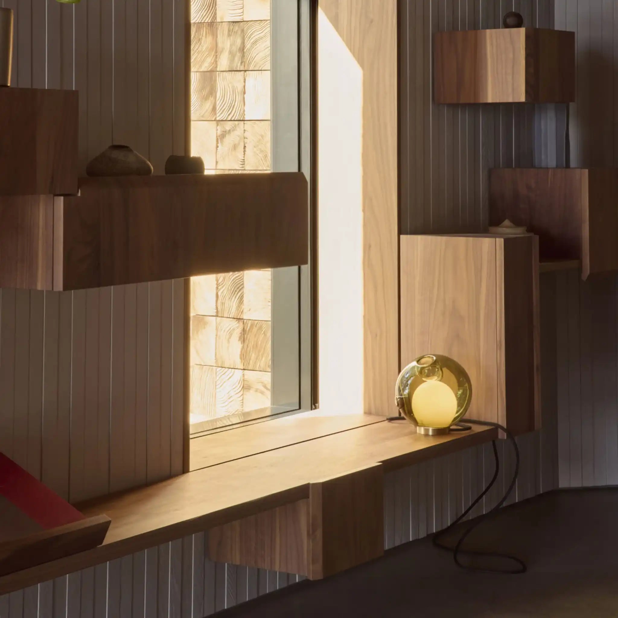 28T 台灯 - 透明玻璃