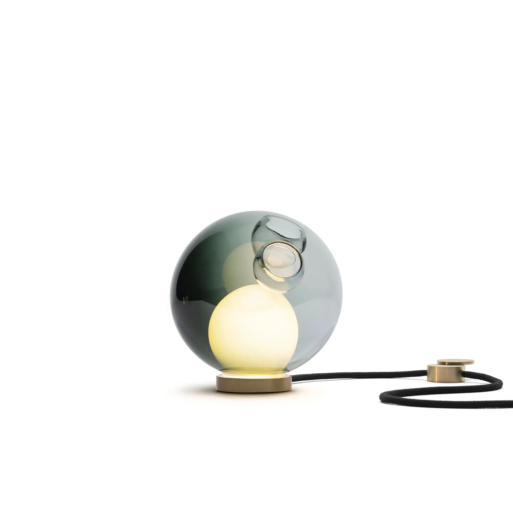 28T台灯 - 自然色彩色玻璃