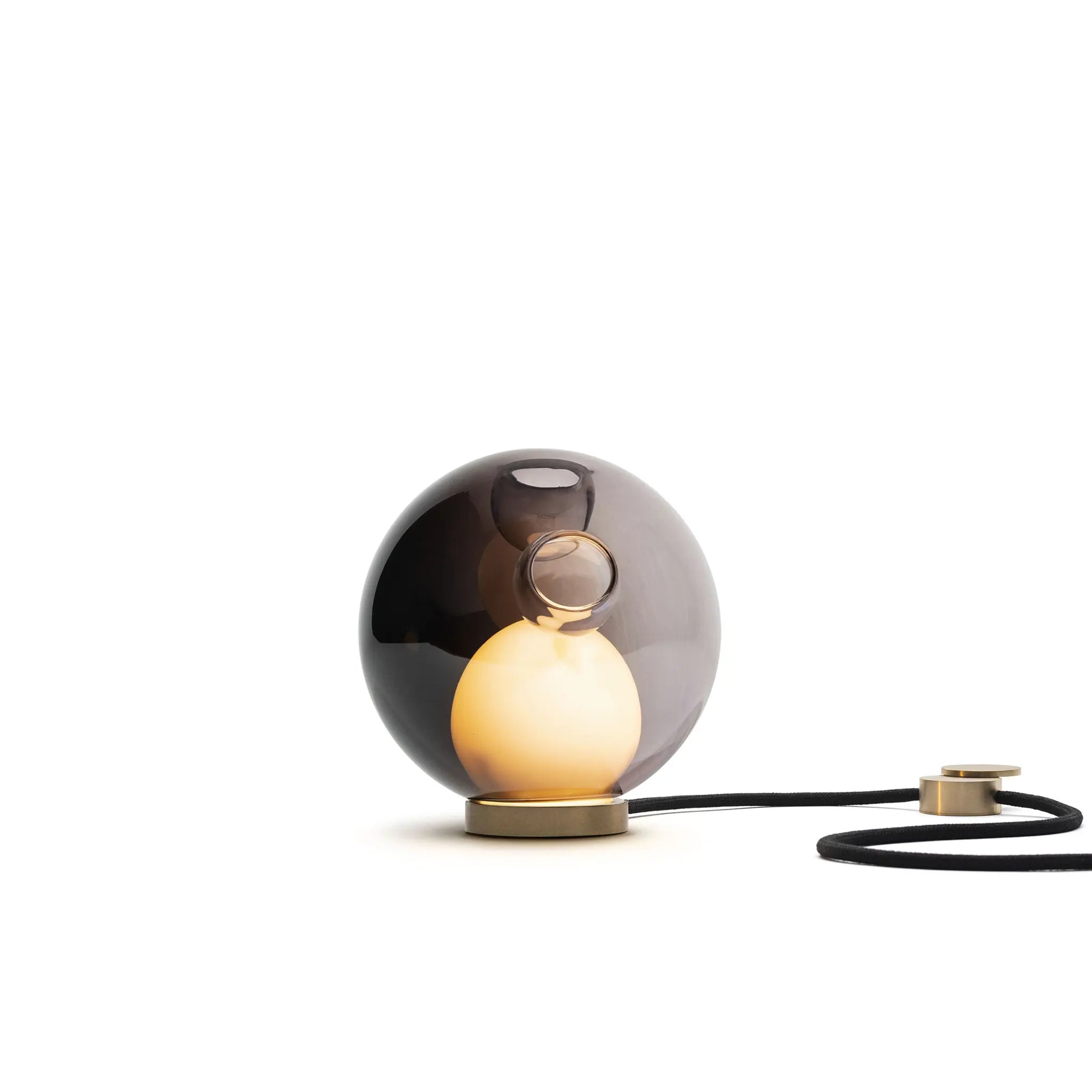 28T台灯 - 自然色彩色玻璃