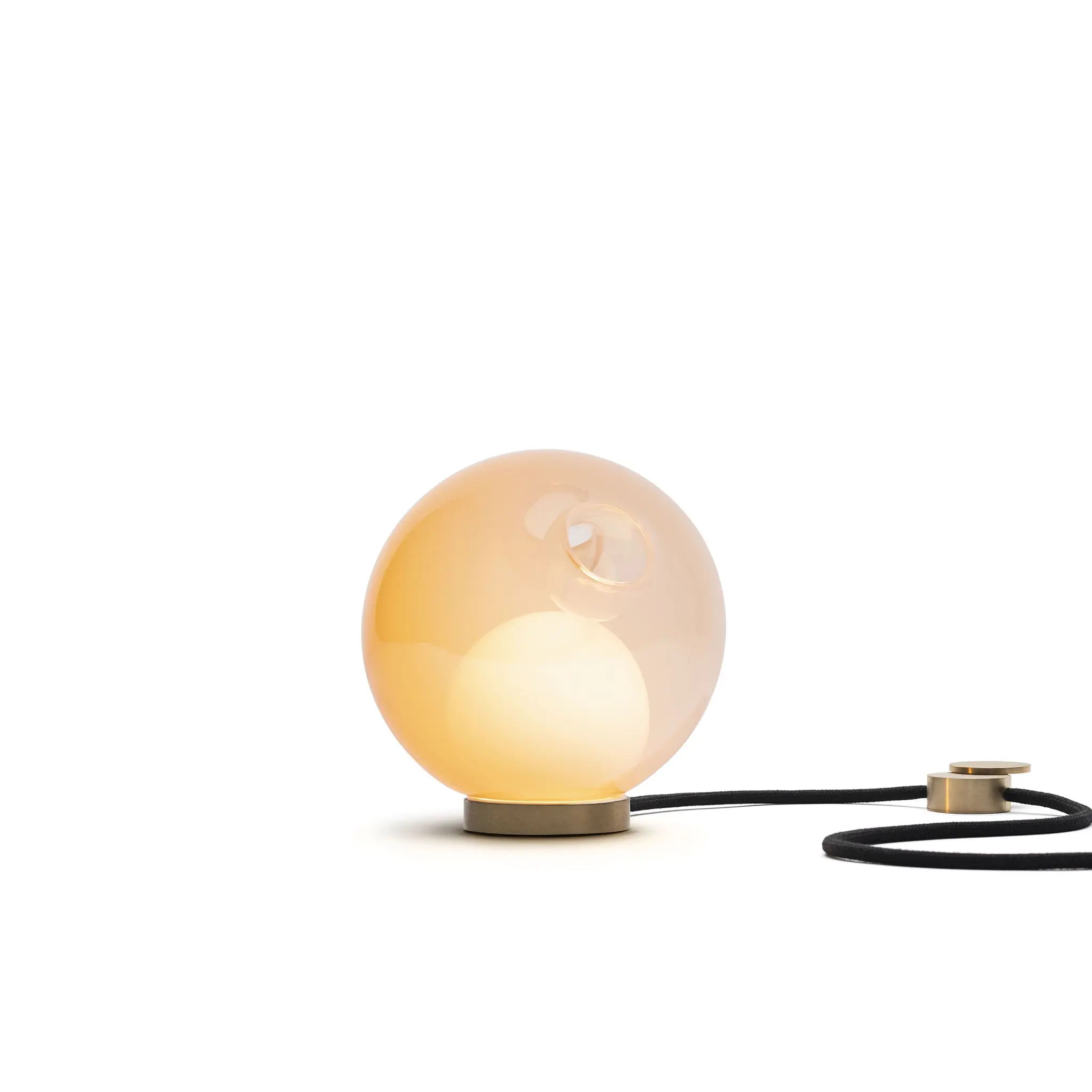 28T 台灯 - 暖调彩色玻璃