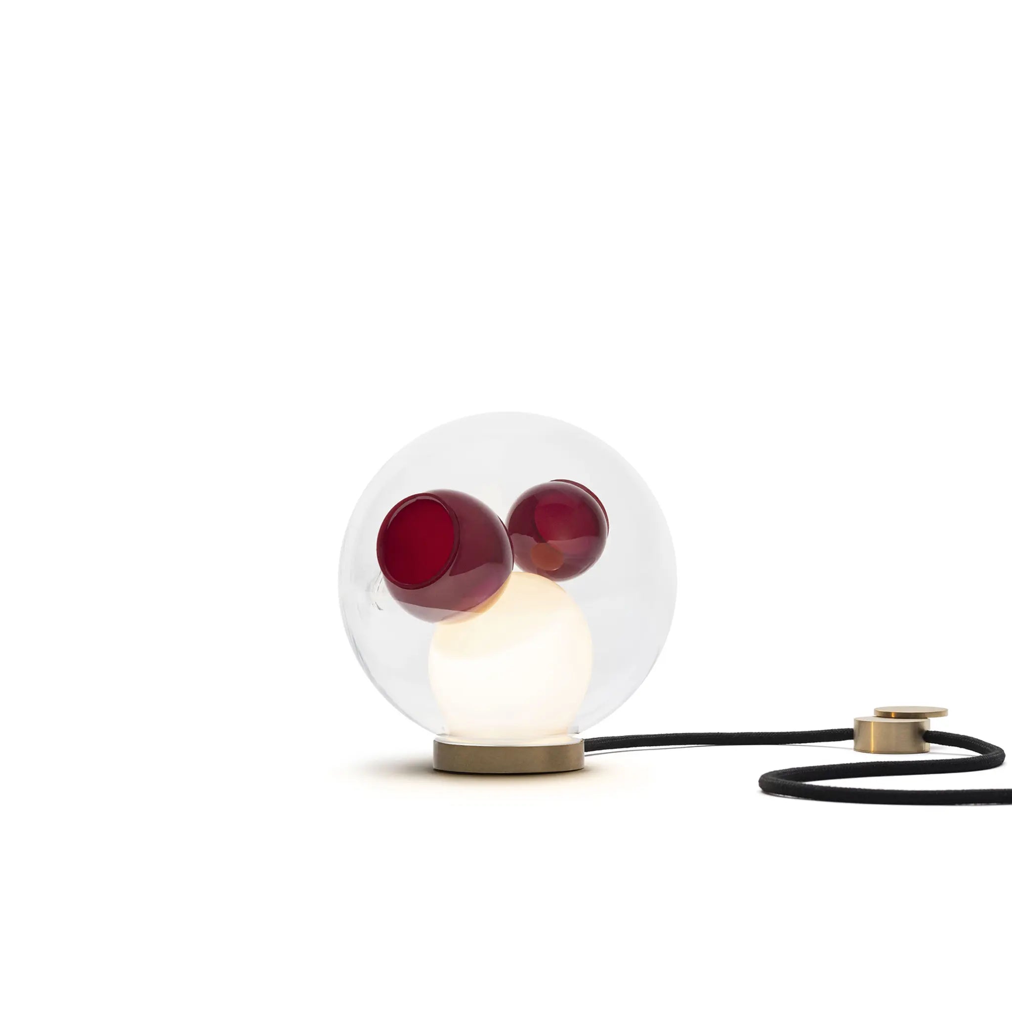 28T 台灯 - 明亮色彩色玻璃