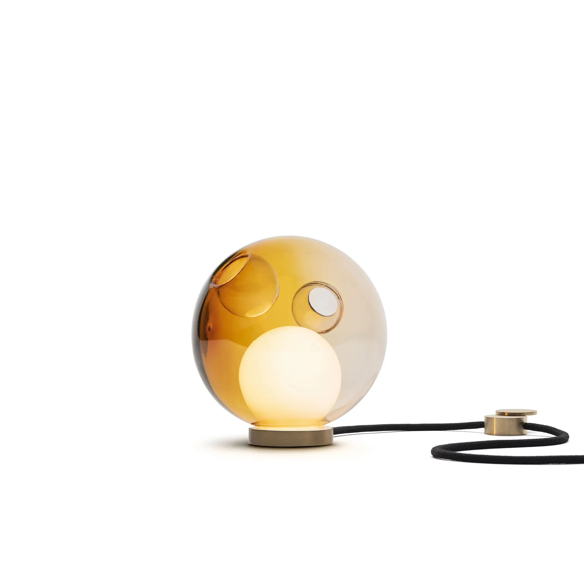 28T 台灯 - 暖调彩色玻璃