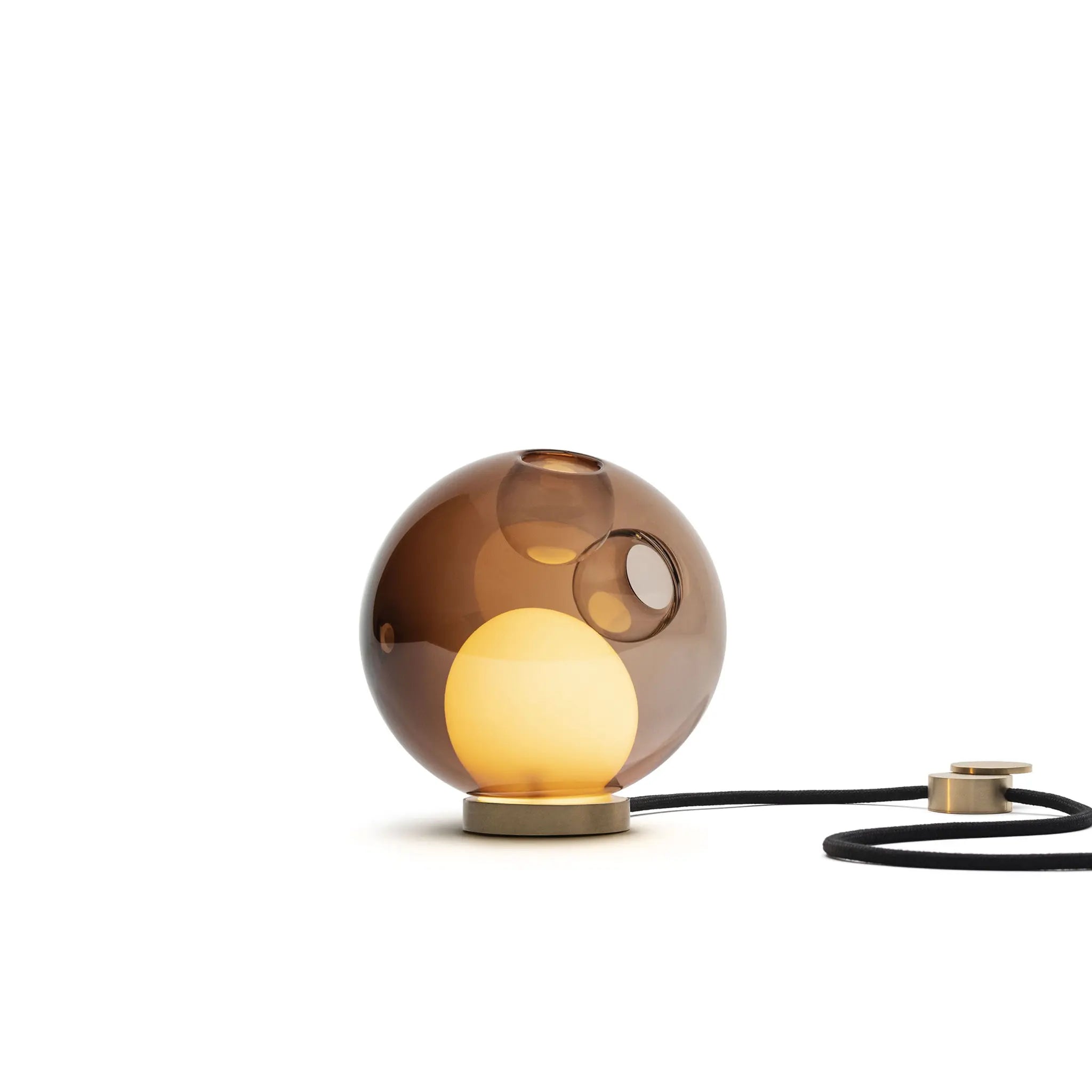 28T 台灯 - 暖调彩色玻璃