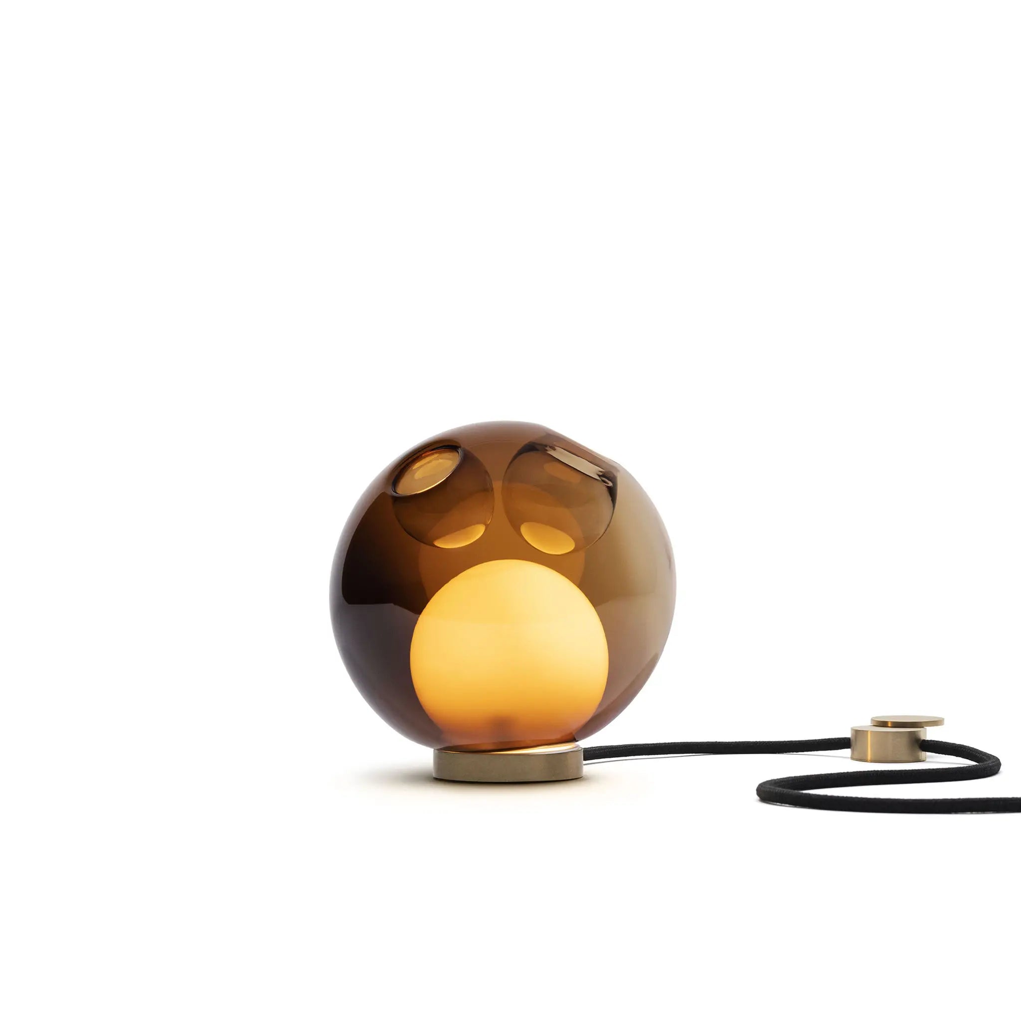 28T 台灯 - 暖调彩色玻璃