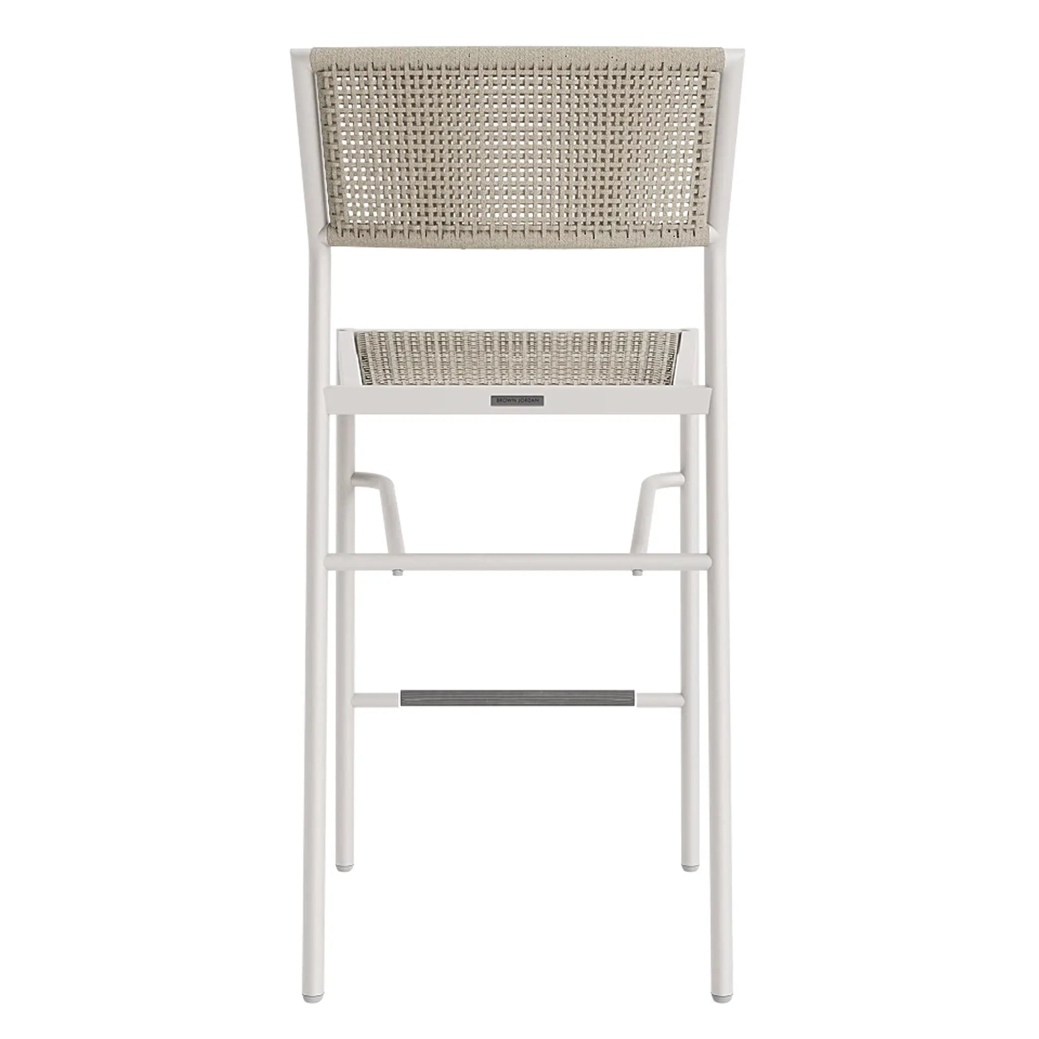 Lisbon Woven Stacking Bar Stool