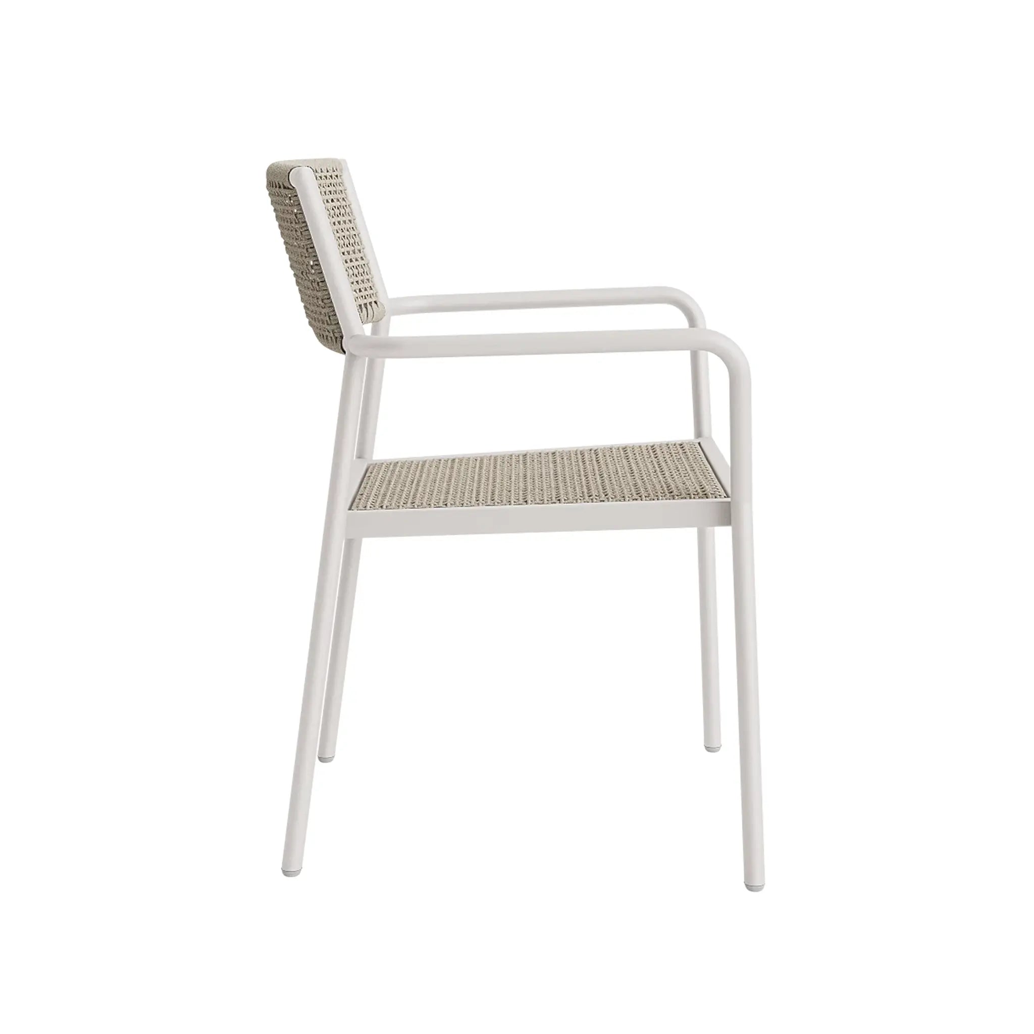 Lisbon Woven Stacking Dining Armchair
