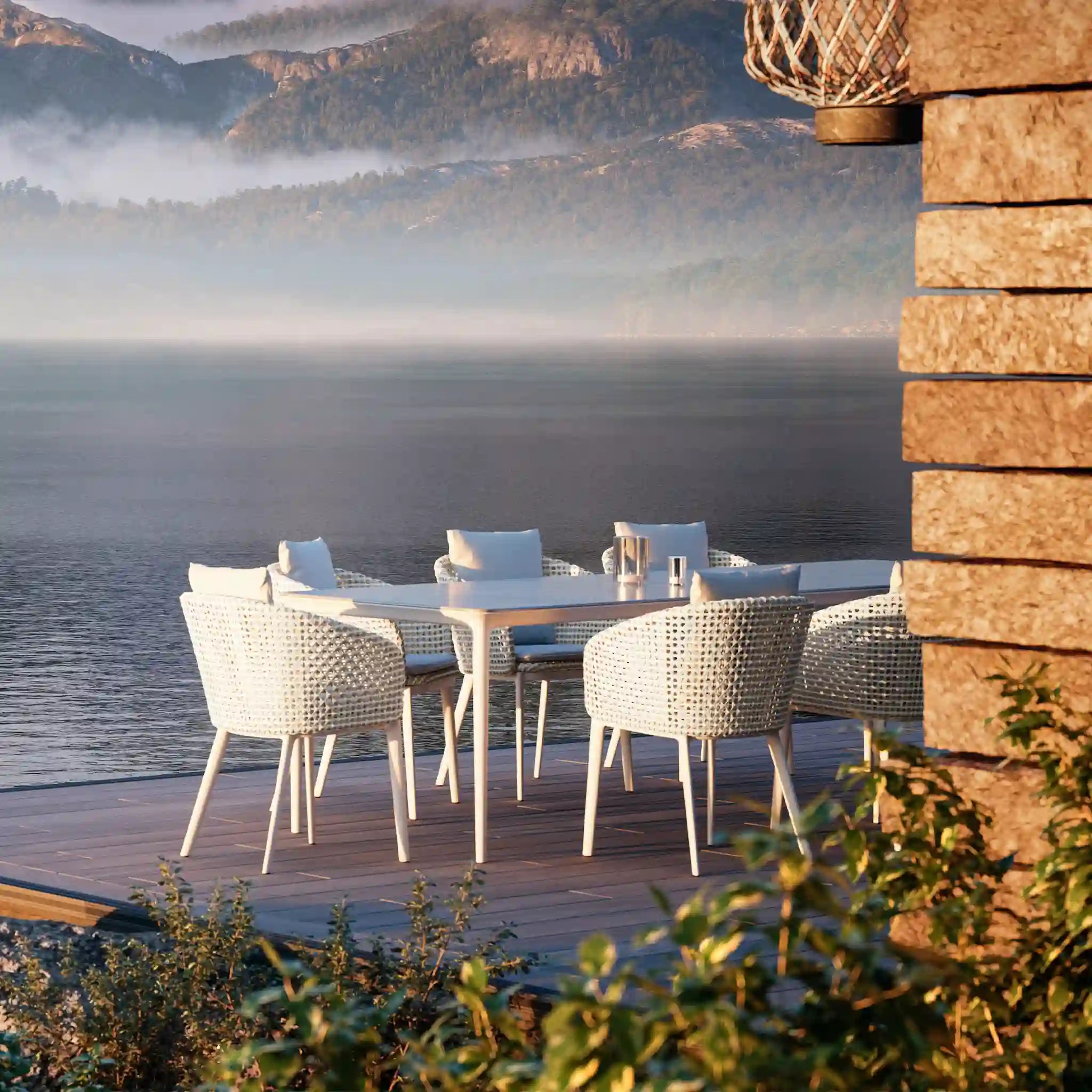 Mbrace Aluminum Armchair