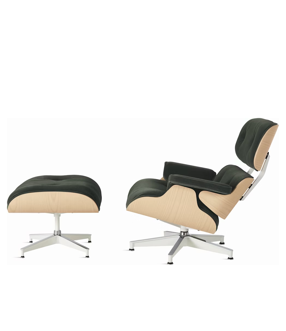 Eames® 休闲椅和奥斯曼白灰