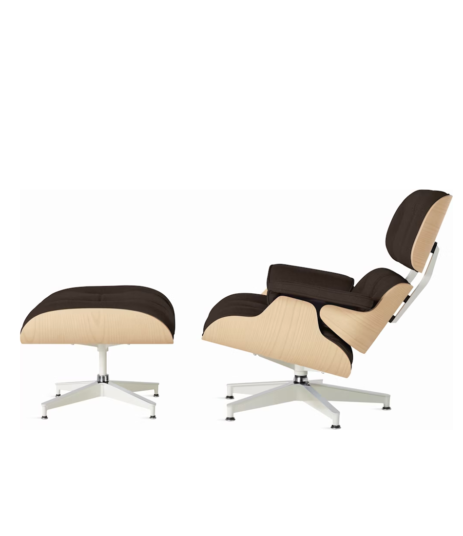 Eames® 休闲椅和奥斯曼白灰