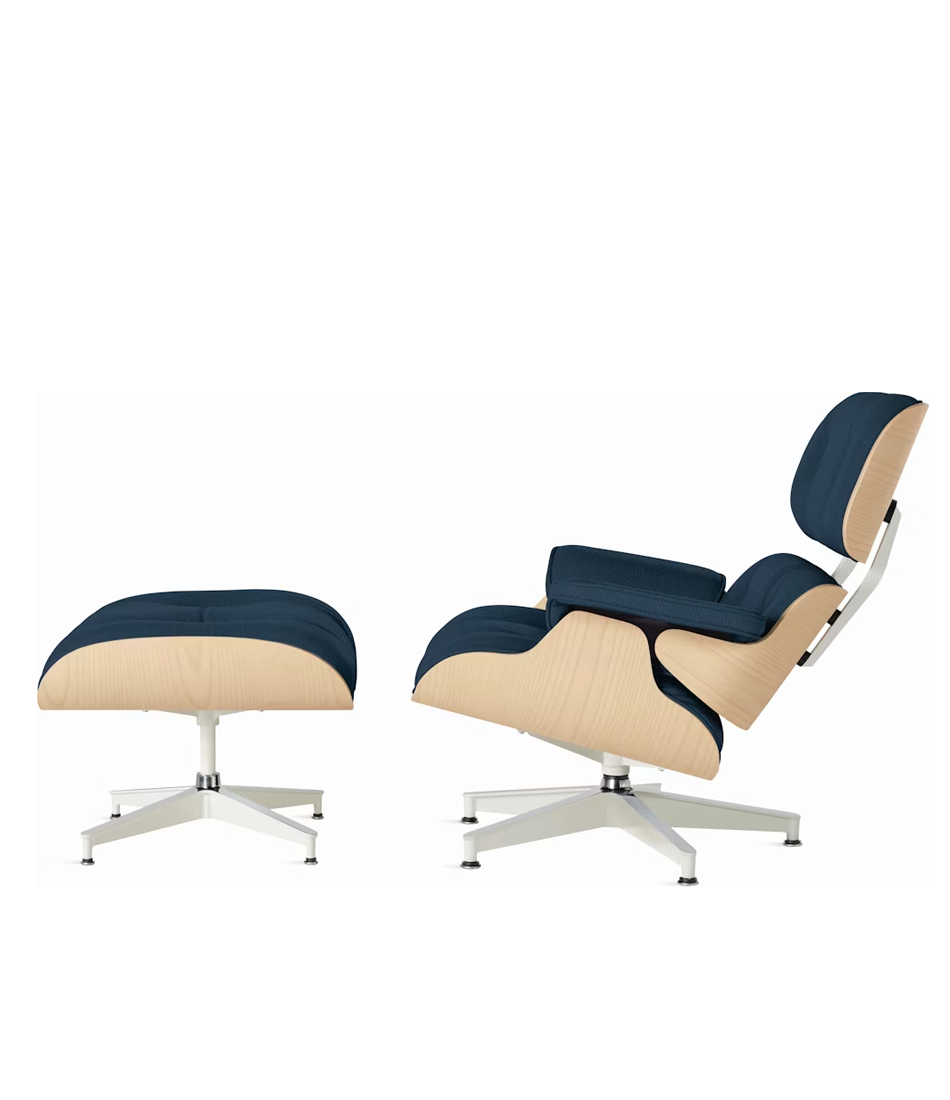 Eames® 休闲椅和奥斯曼白灰