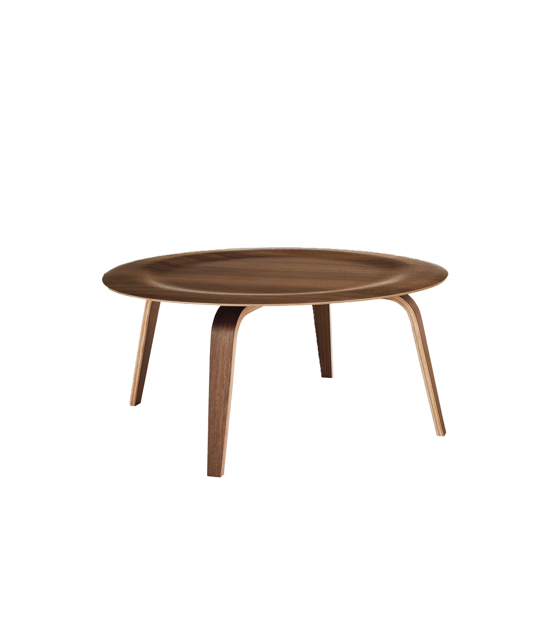 Eames® Molded Plywood Coffee Table - Wood Base