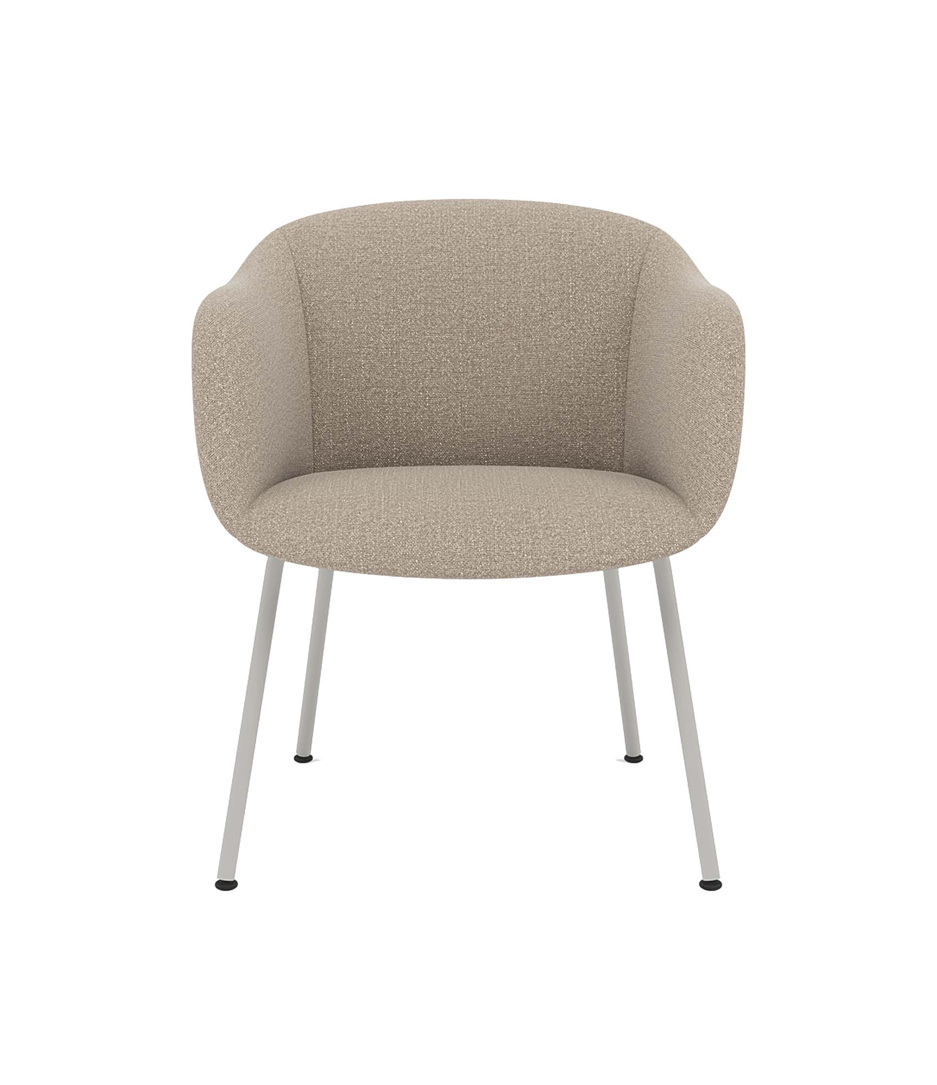 Fiber Soft Armchair - Tube Base