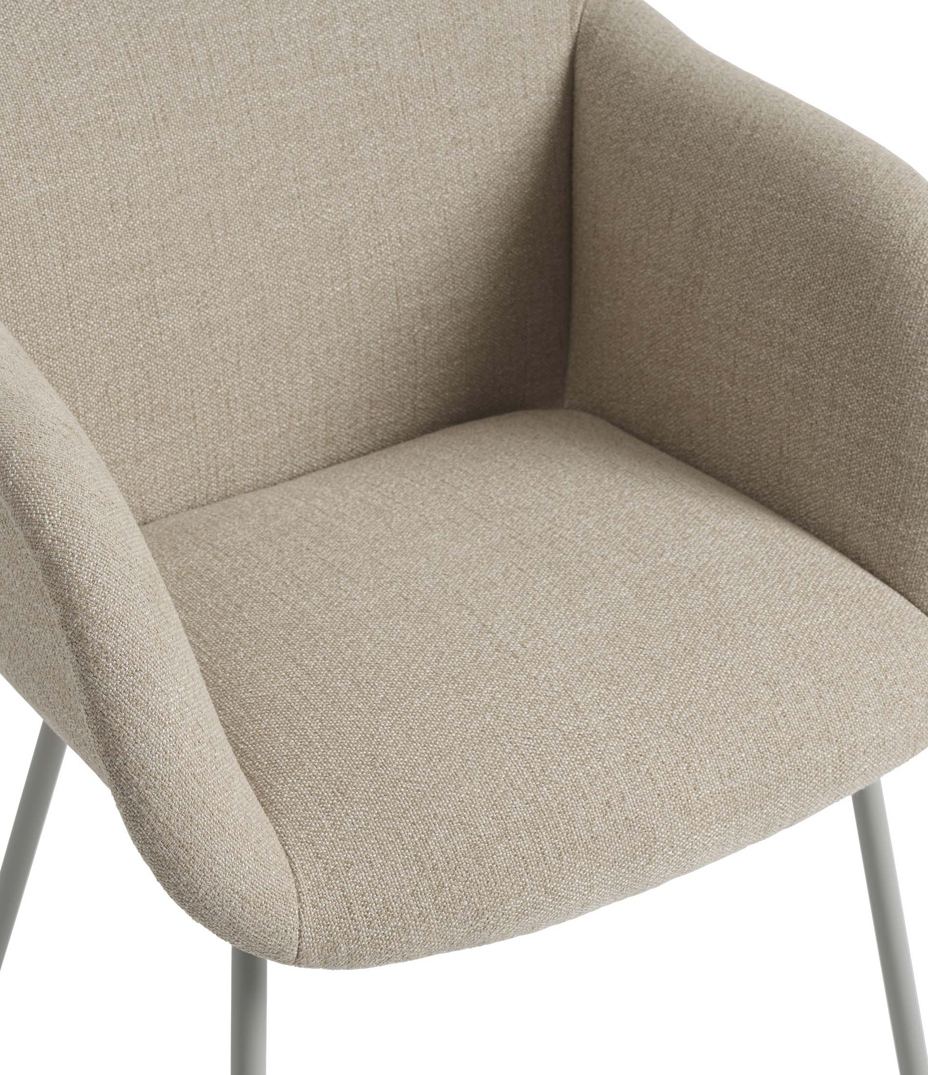 Fiber Soft Armchair - Tube Base