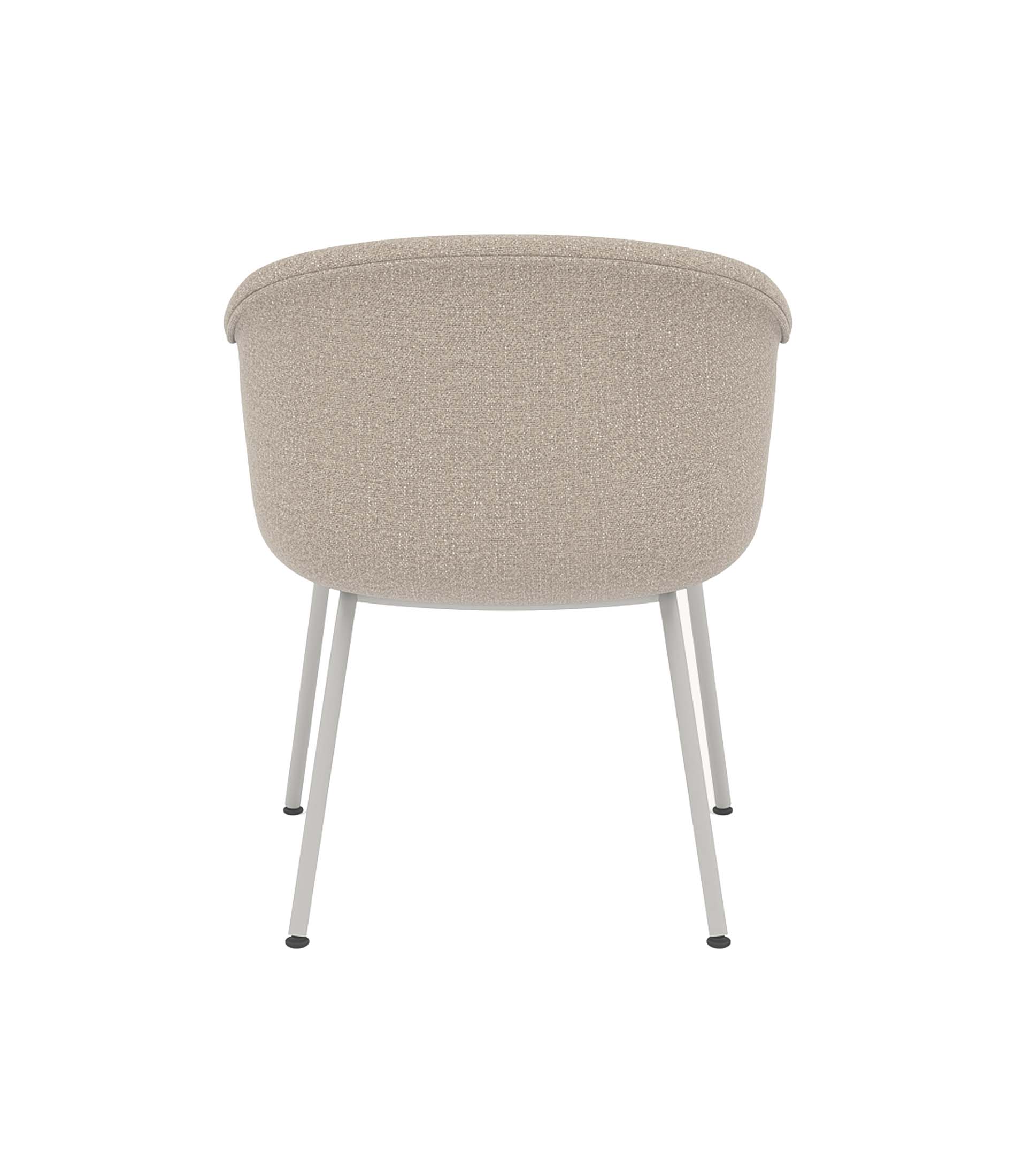 Fiber Soft Armchair - Tube Base