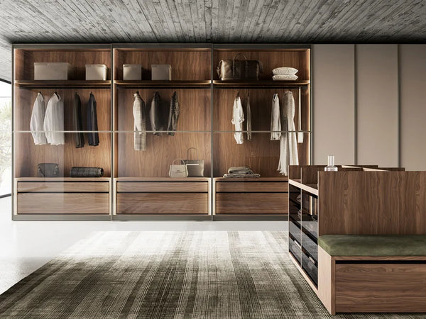 A closet that keeps a large family running smoothly