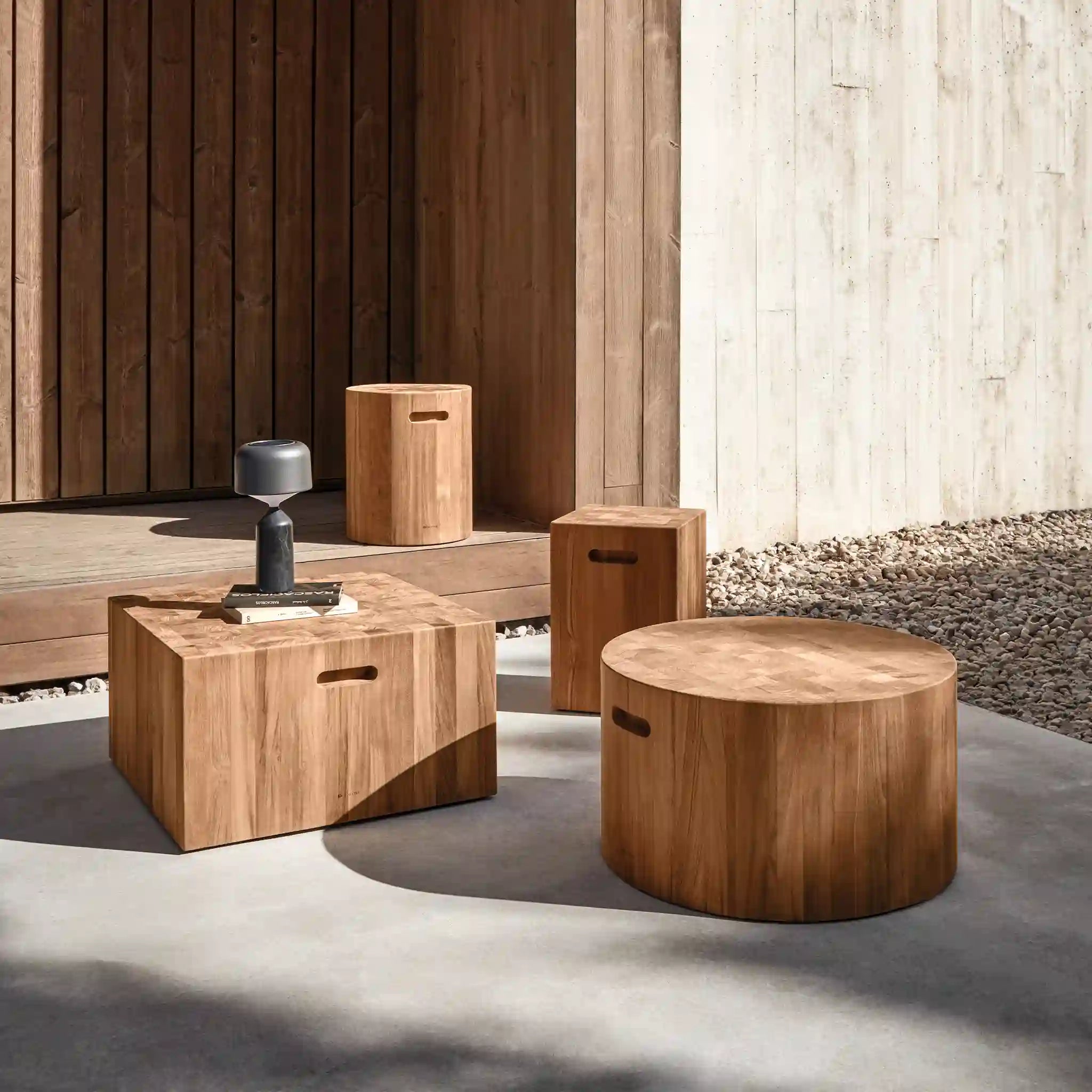 Block Round Coffee Table