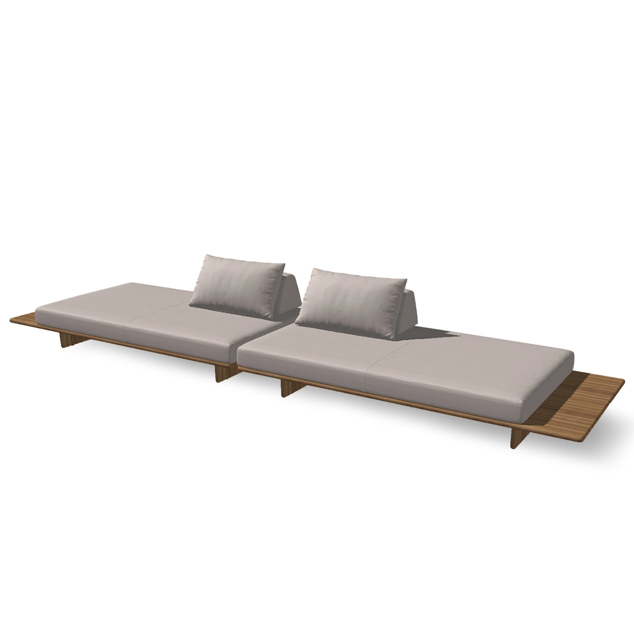 Deck 2 Piece Sectional Configuration