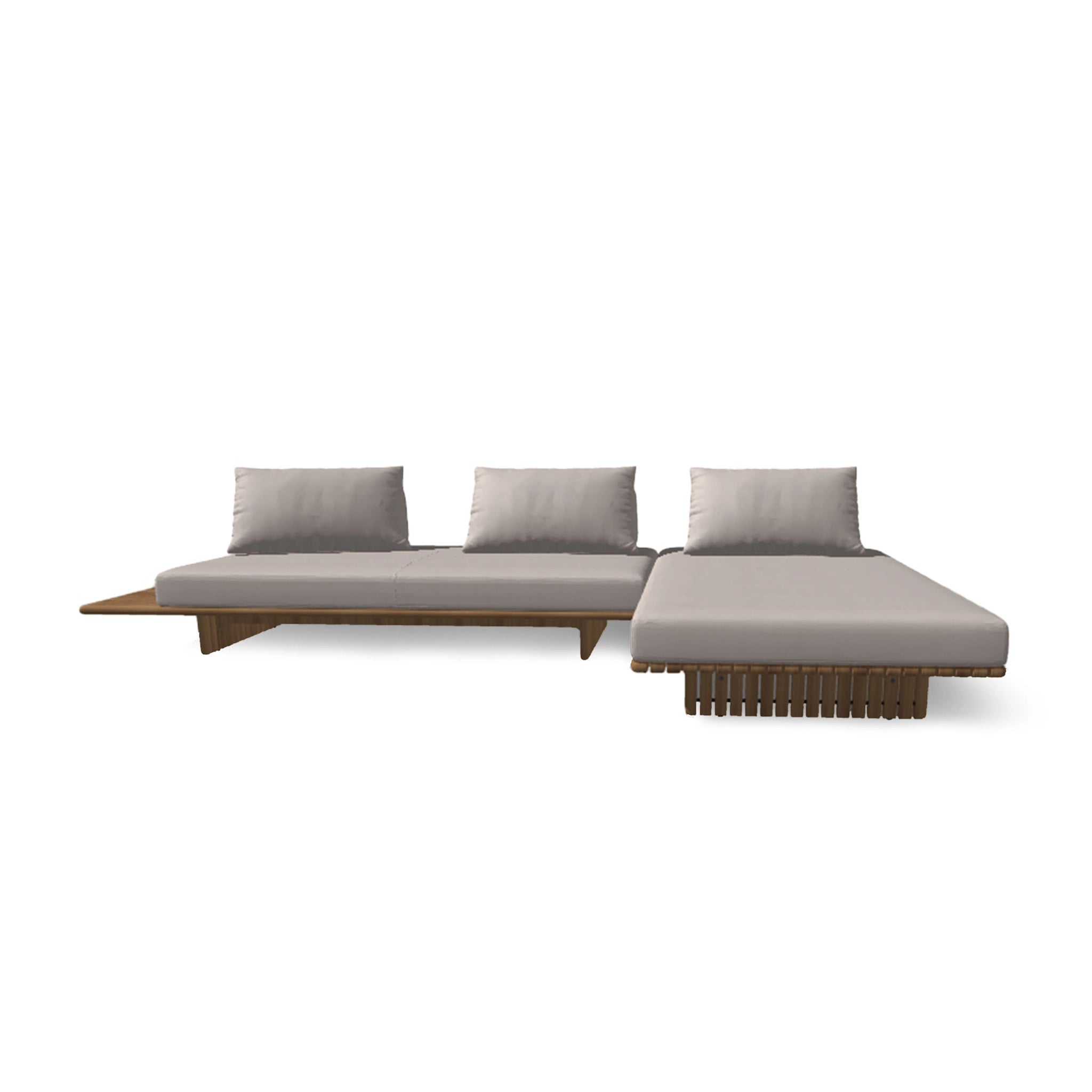 Deck 2 Piece Sectional L Shape Configuration