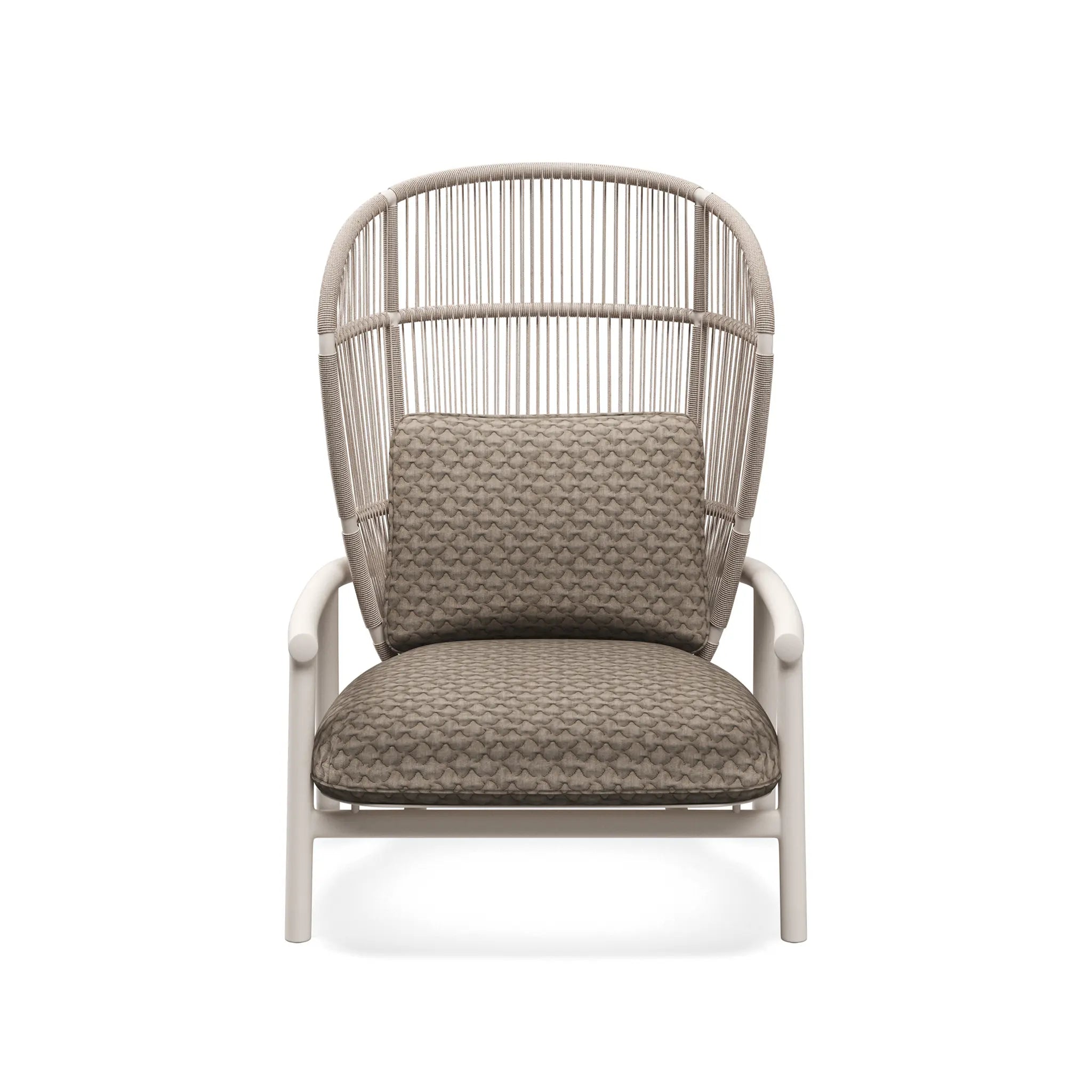 Fern Lounge Chair - Aluminum