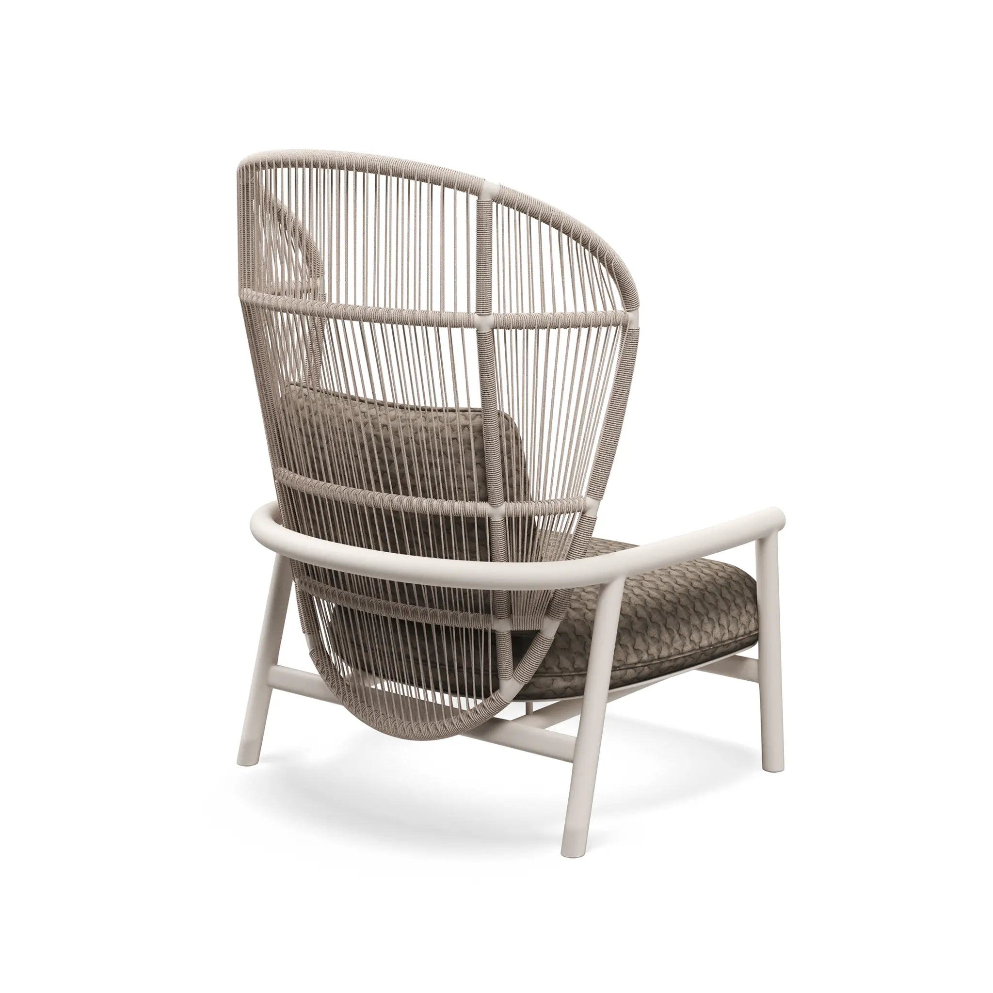 Fern Lounge Chair - Aluminum