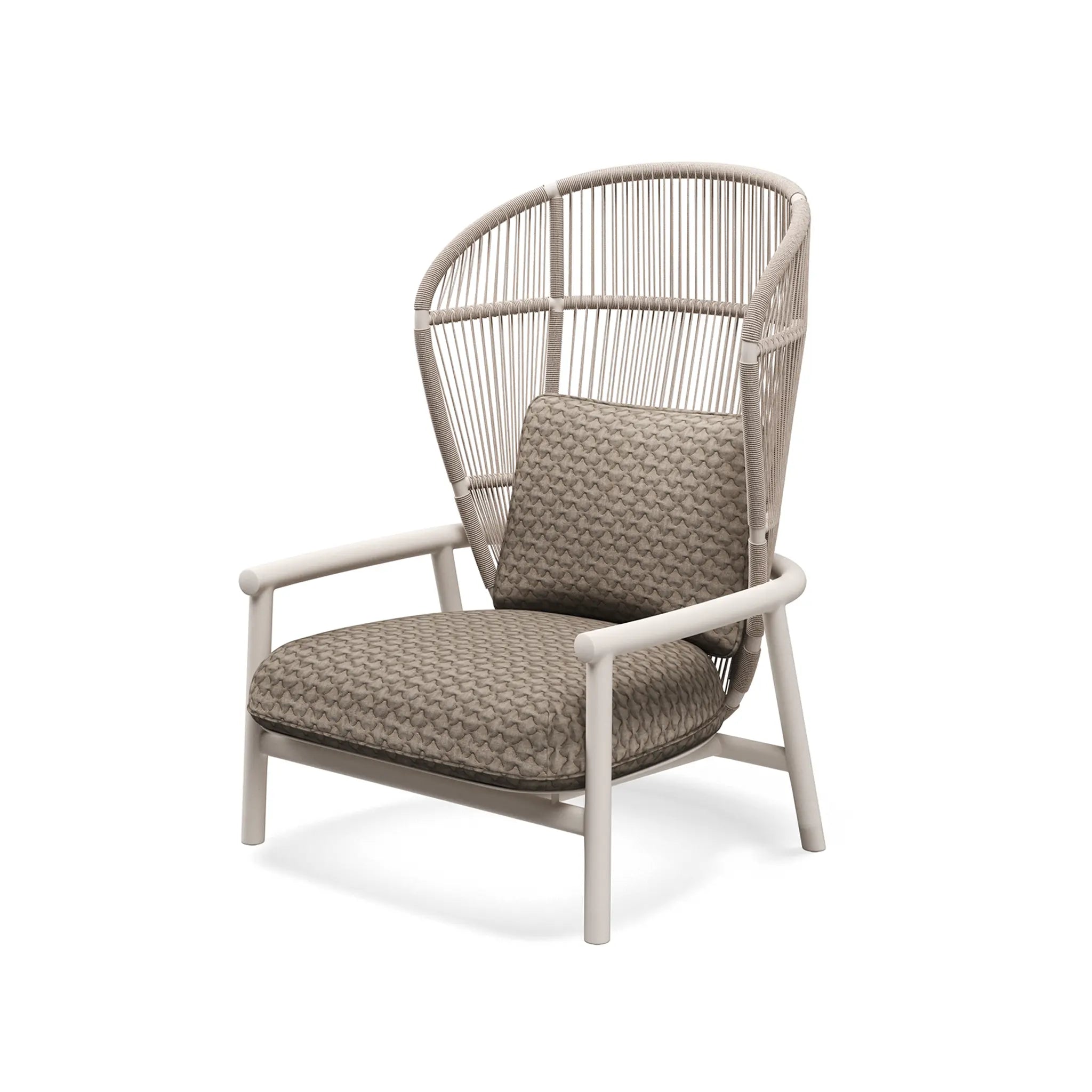 Fern Lounge Chair - Aluminum