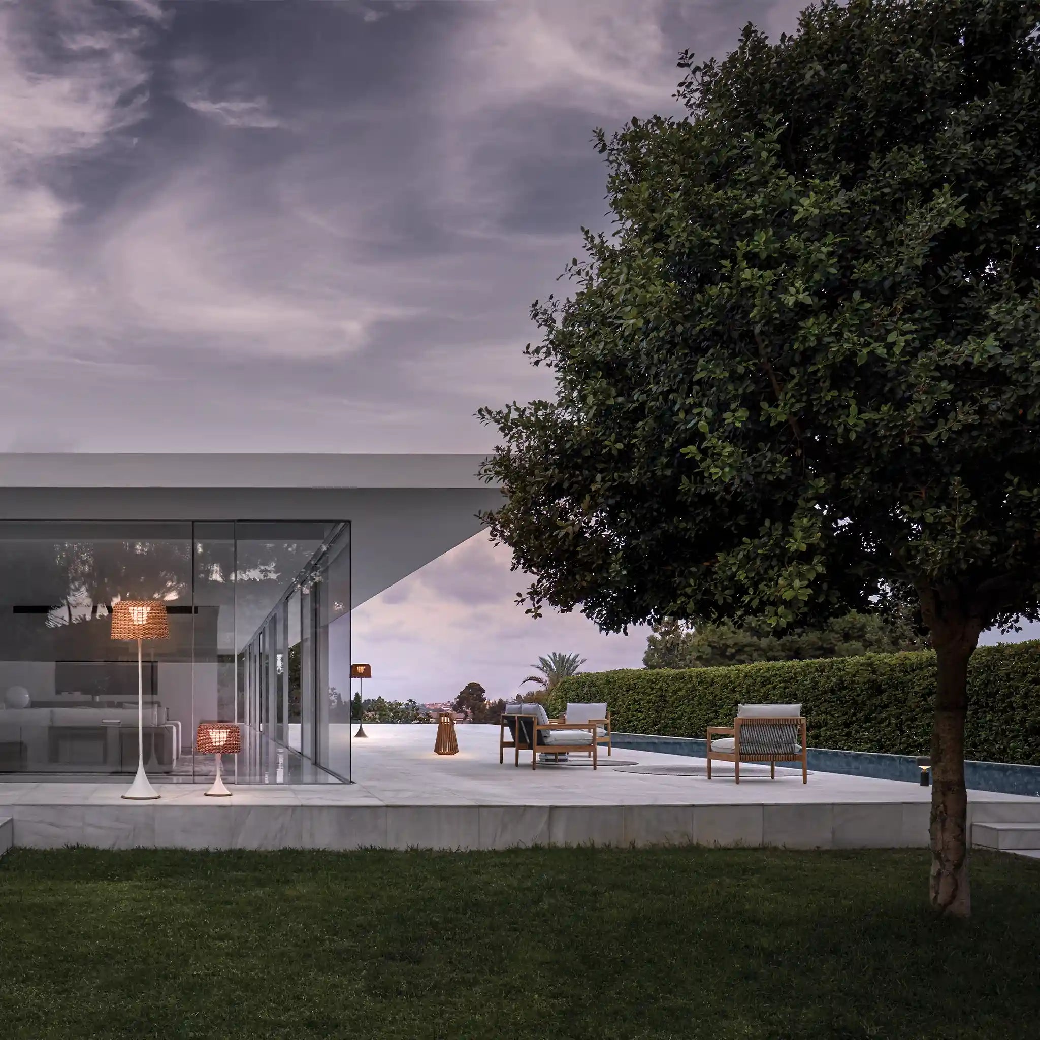 环境网状小灯笼