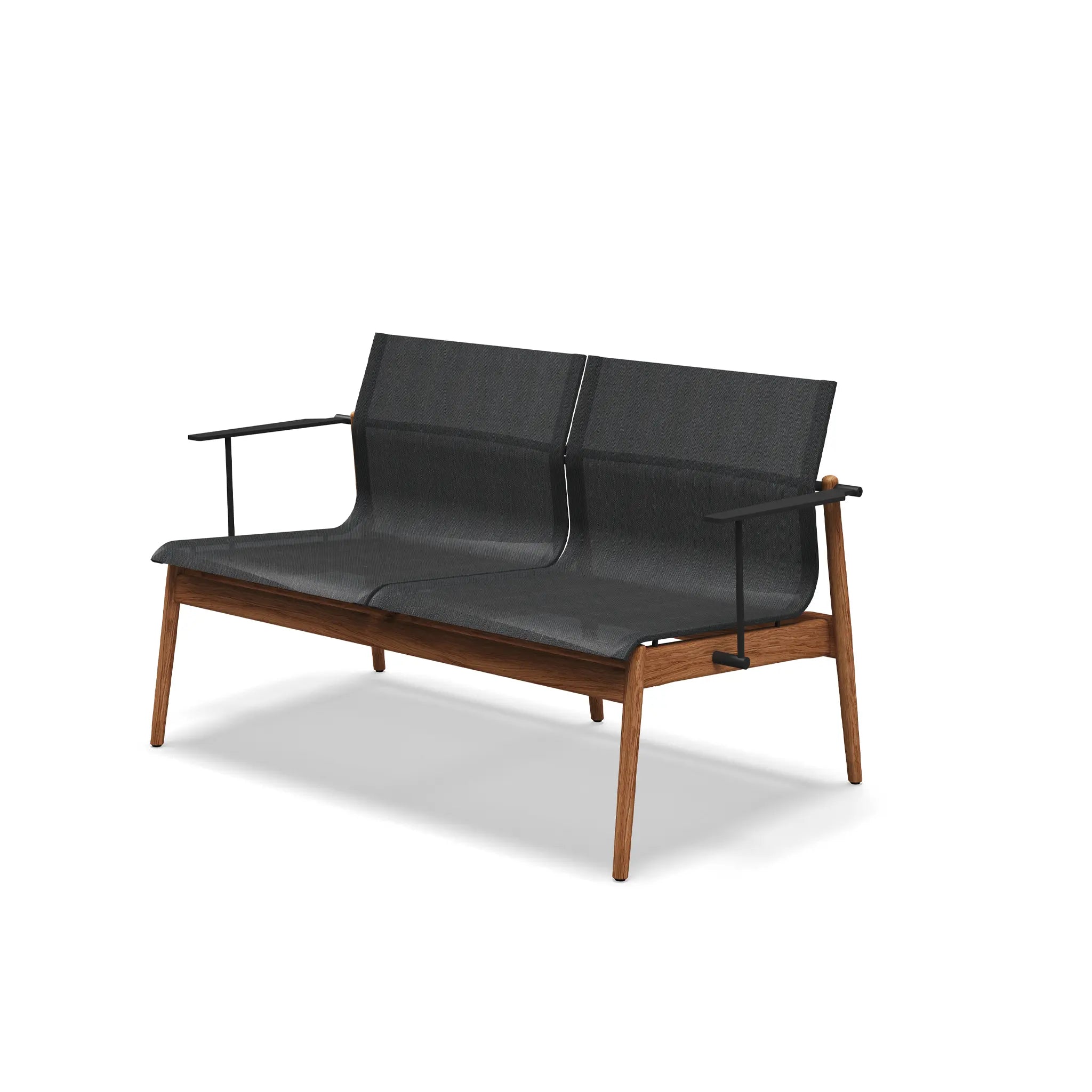 Sway Teak 2-Seater Sofa