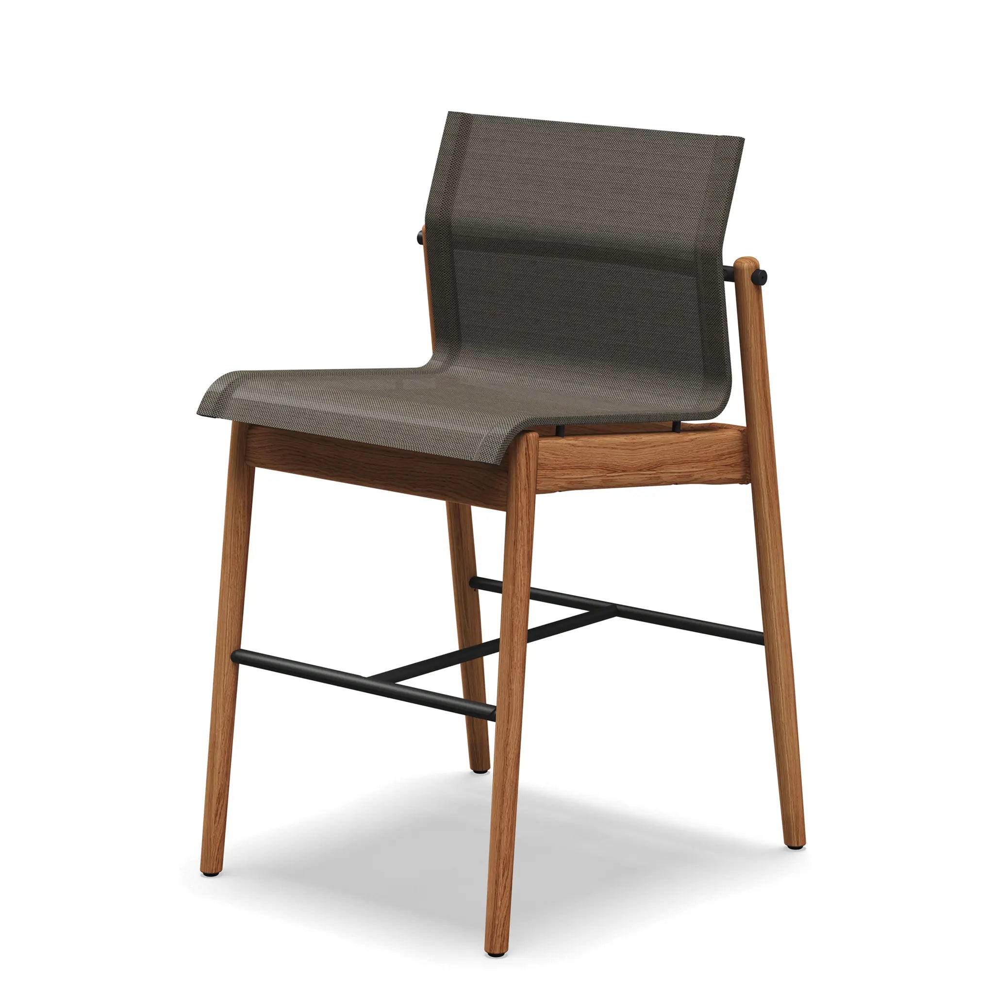 Sway Teak Counter Height Chair