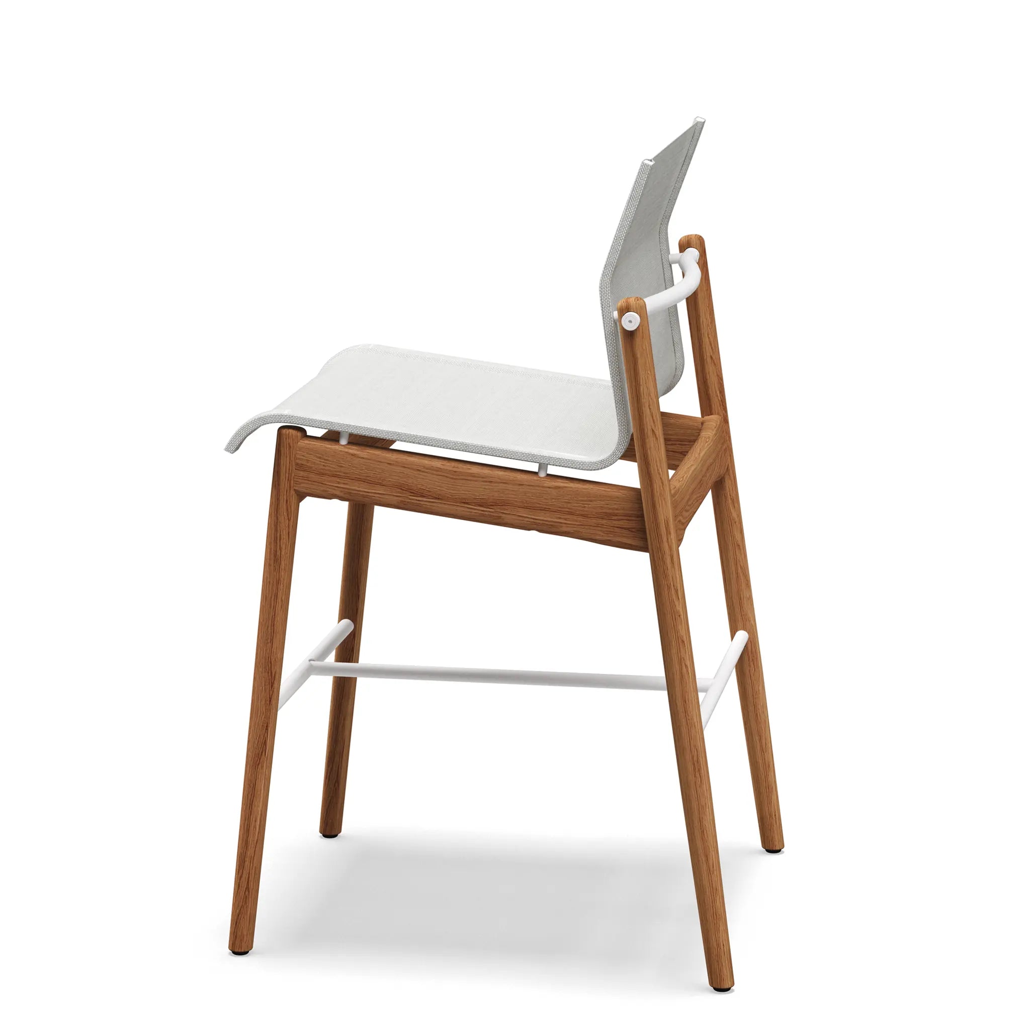 Sway Teak Counter Height Chair